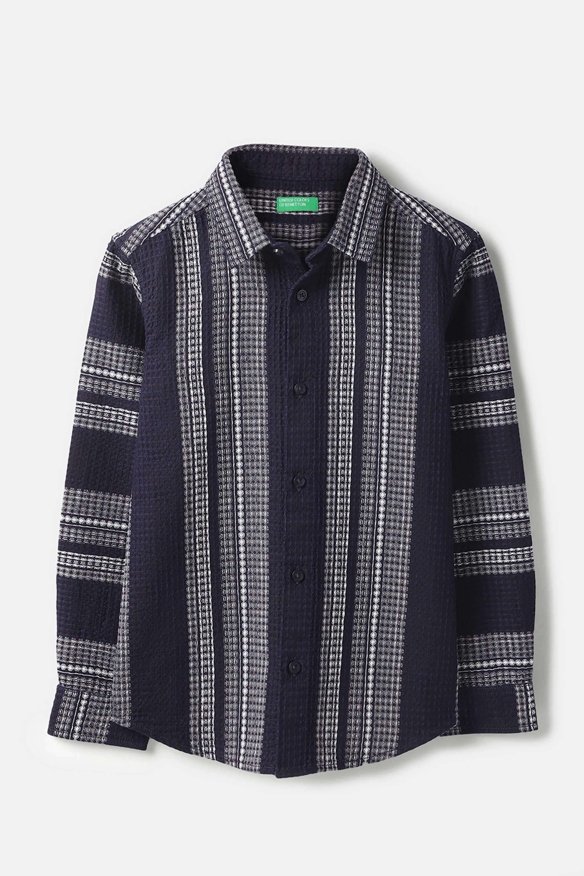 Stripes-Cotton-Classic-Collar-Boys-Shirt
