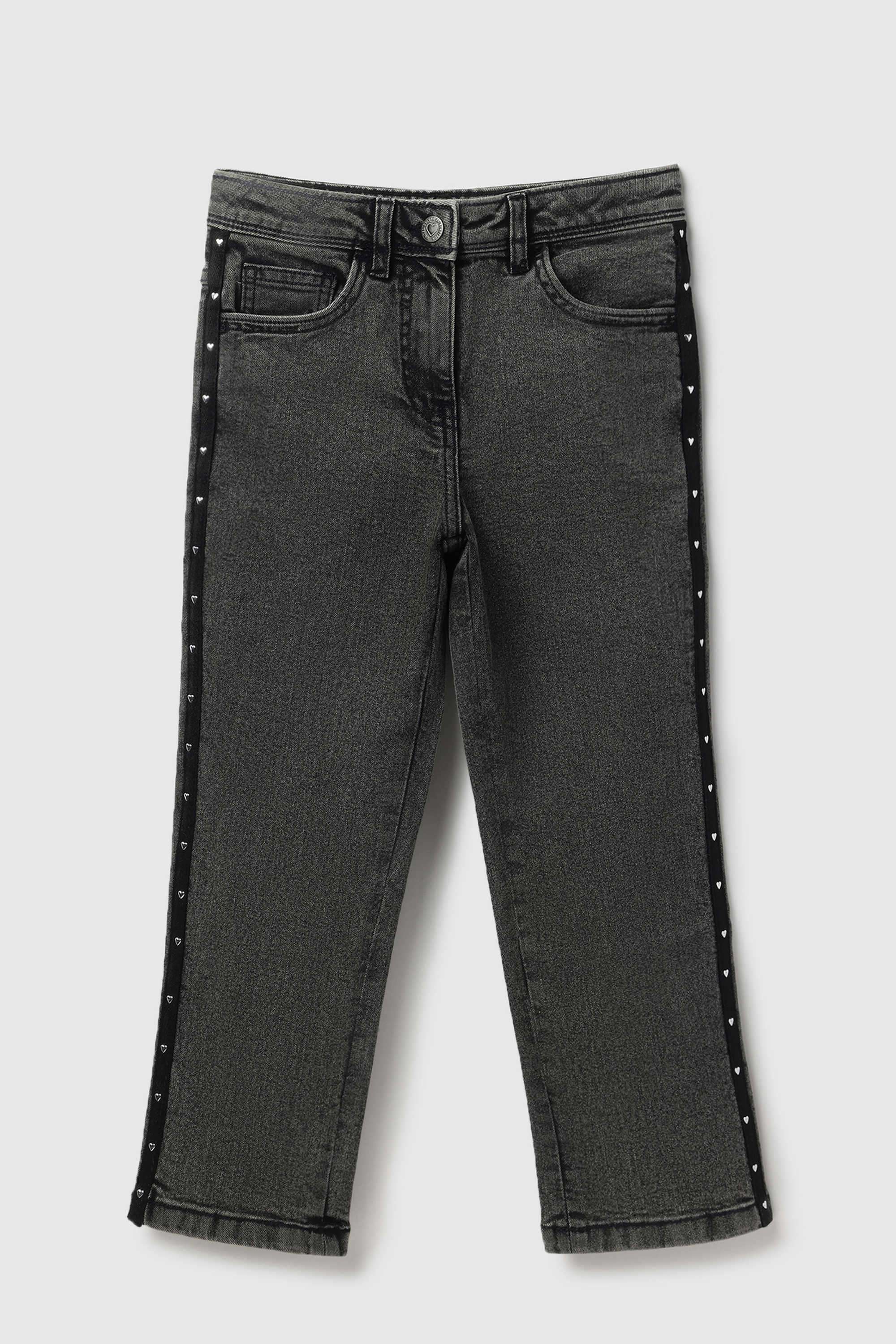 Solid-Cotton-Blend-Straight-Fit-Girls-Jeans