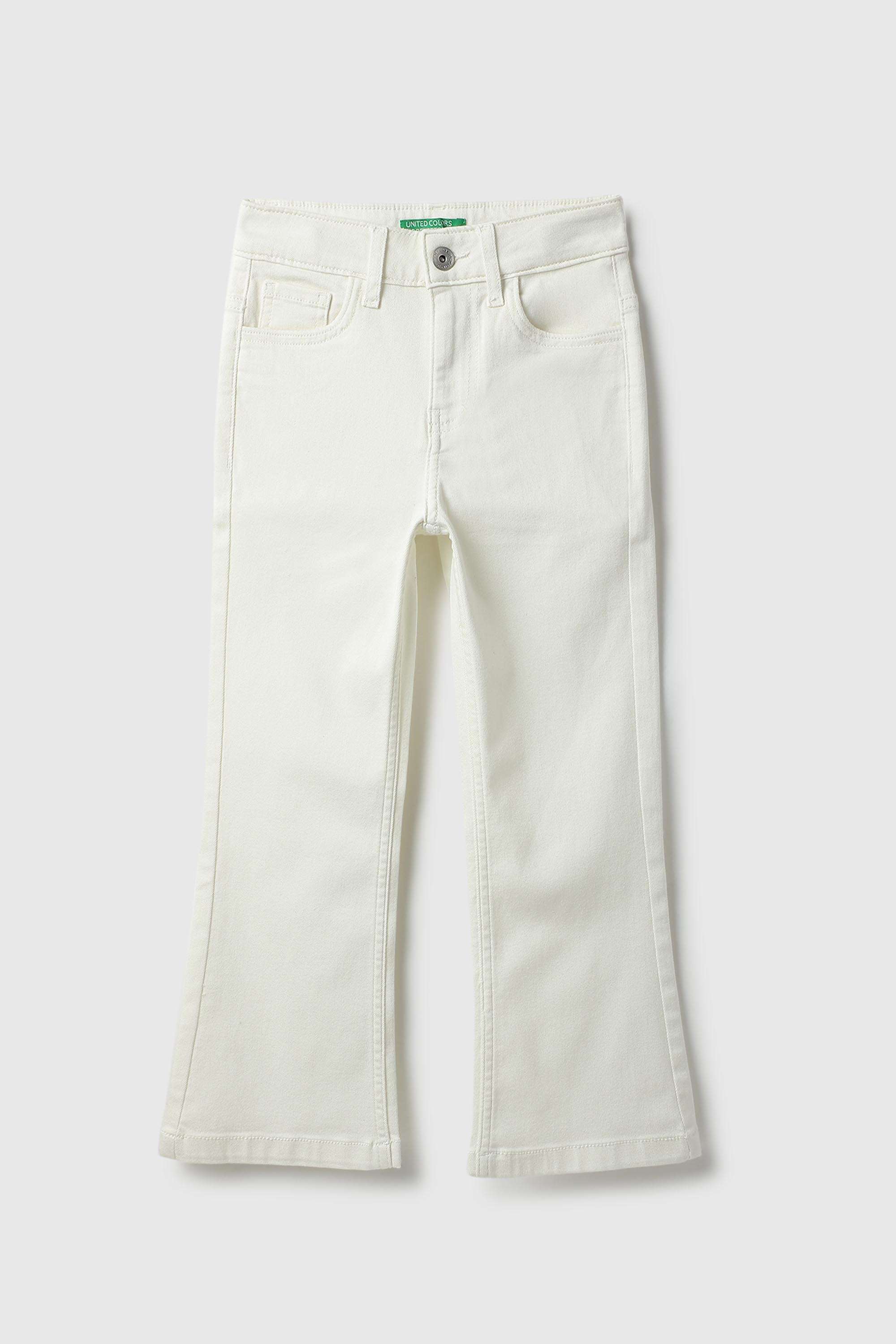 Solid-Blended-Fabric-Regular-Fit-Girl-s-Jeans