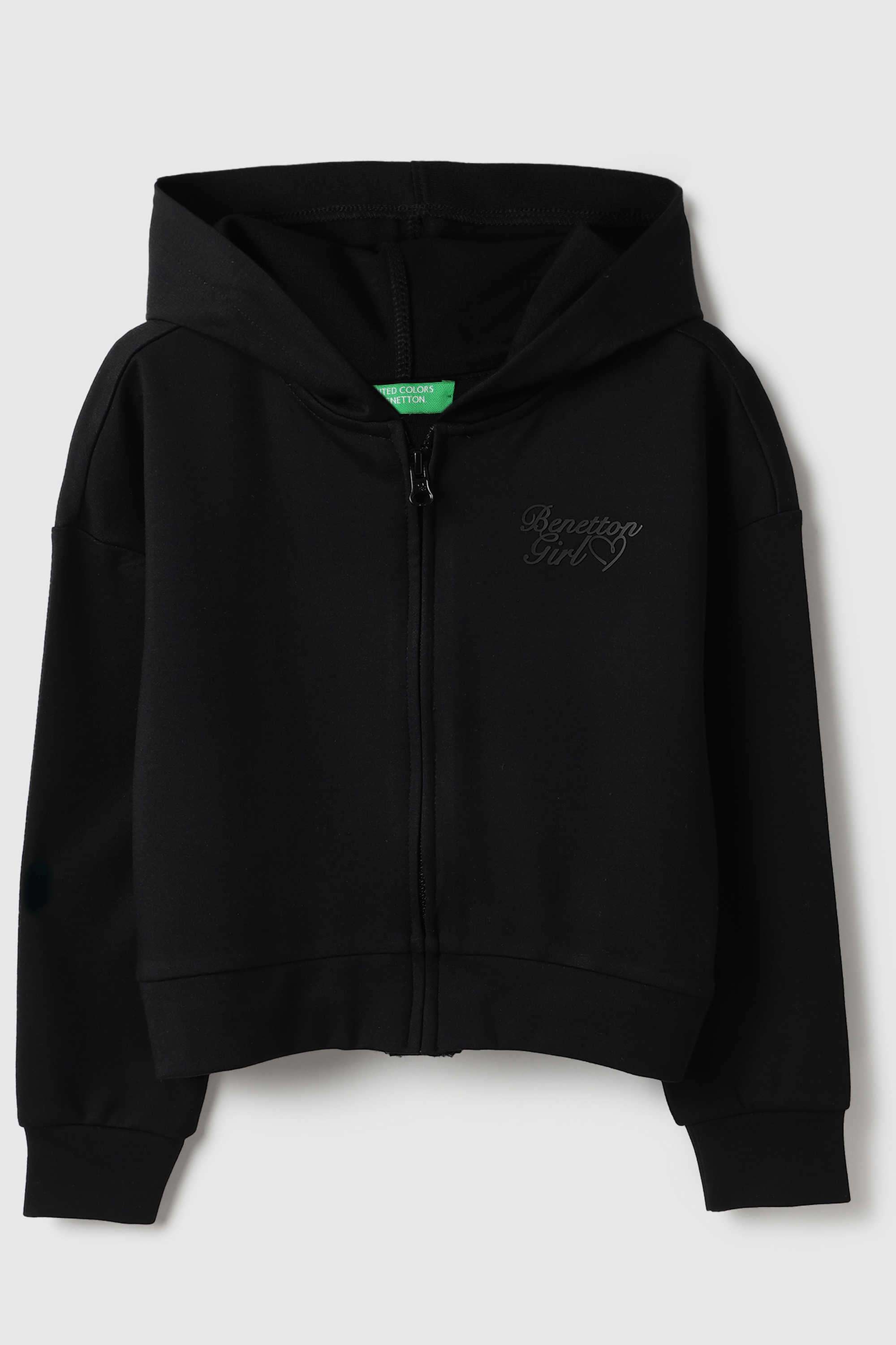 Solid-Viscose-Blend-Hooded-Girls-Sweatshirt