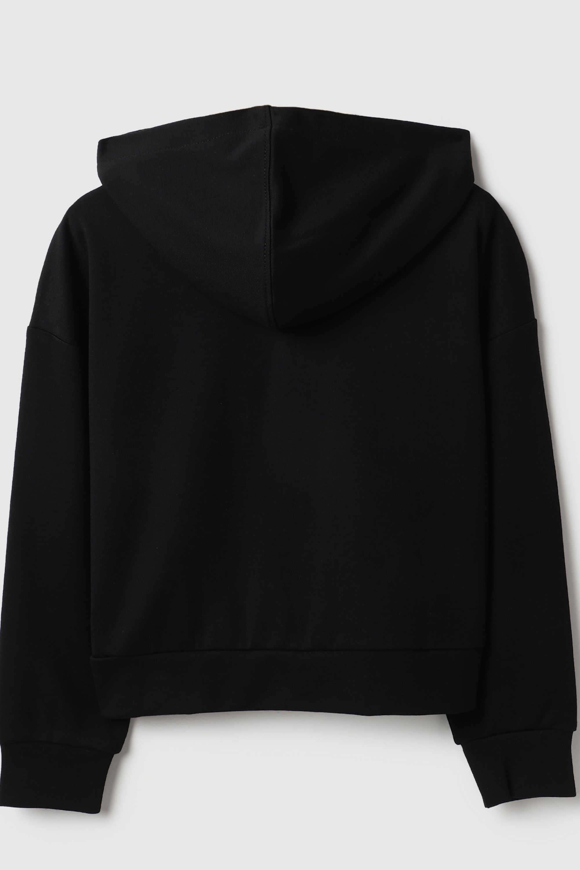Solid-Viscose-Blend-Hooded-Girls-Sweatshirt