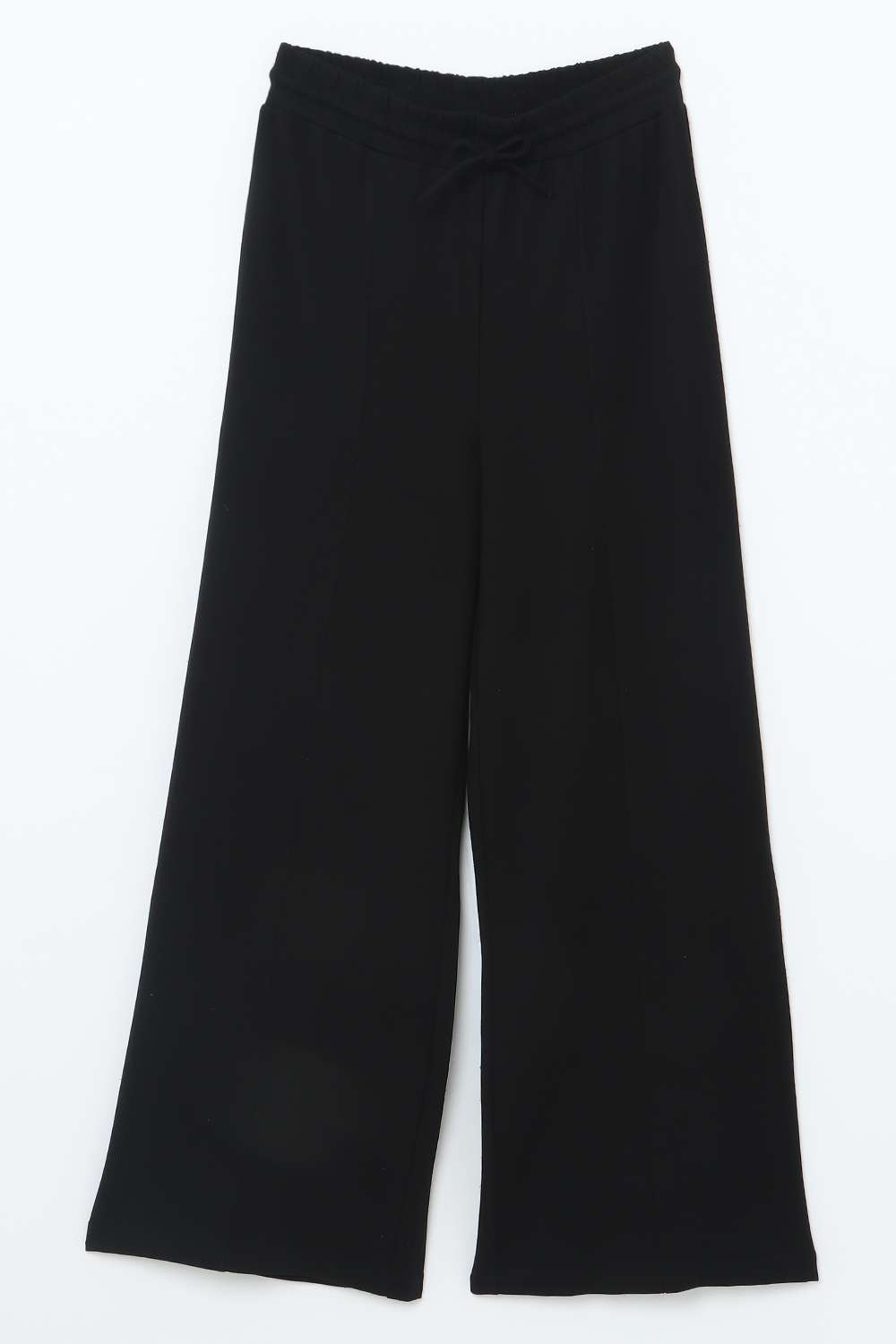 Solid-Viscose-Blend-Girls-Trousers