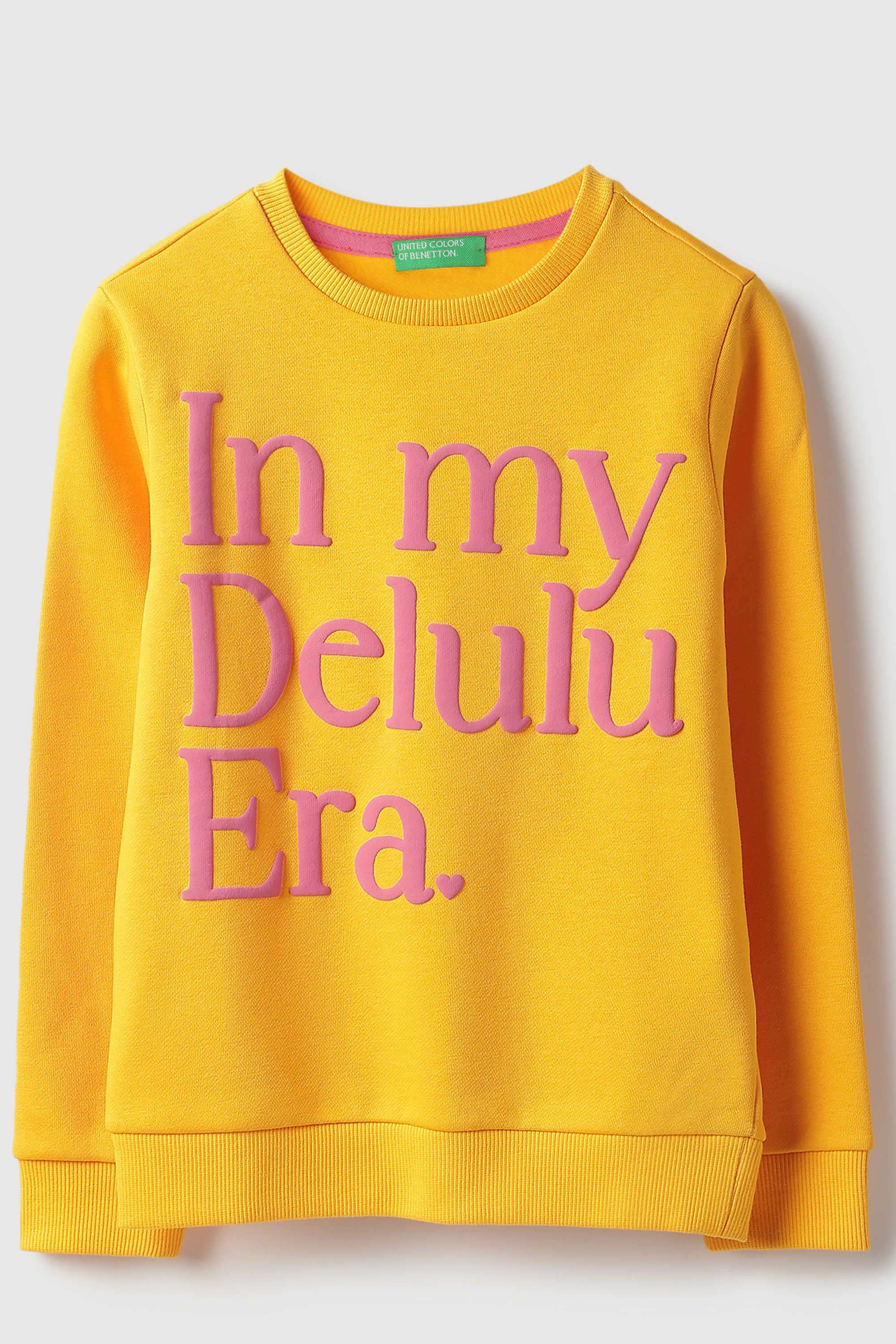 Solid-Cotton-Blend-Round-Neck-Girls-Sweatshirt