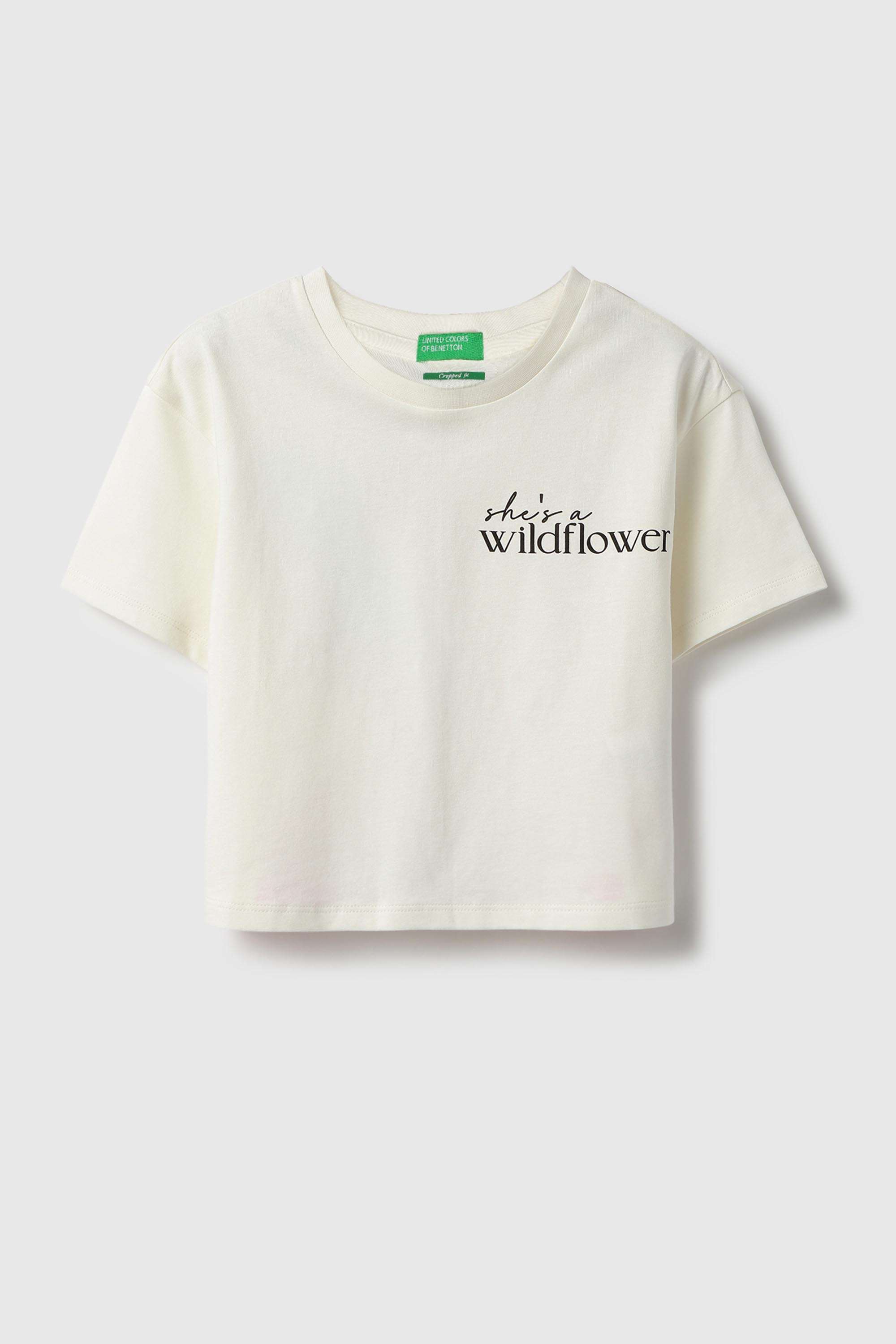 Typographic-Cotton-Round-Neck-Girl-s-T-Shirt