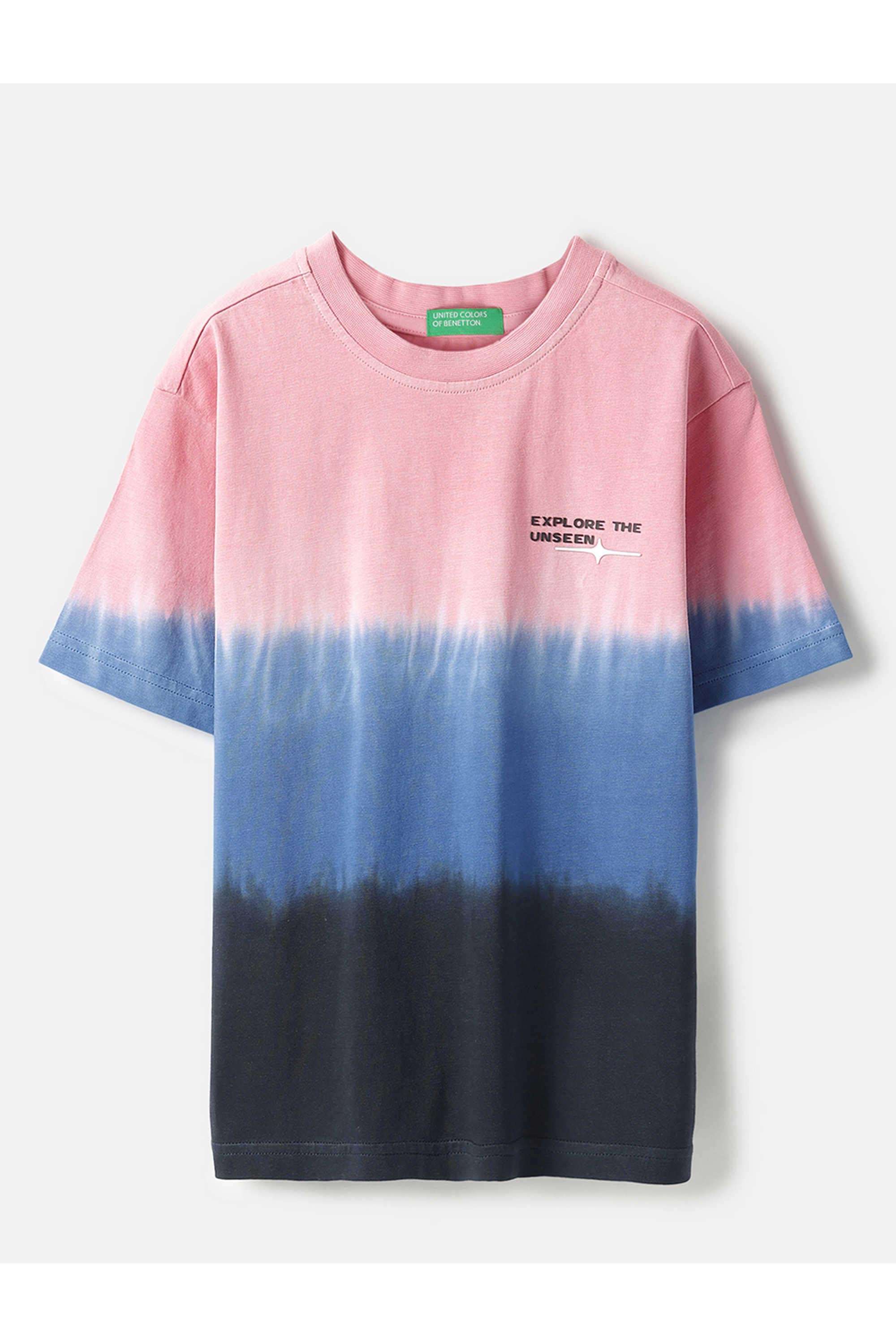 Solid-Cotton-Round-Neck-Girls-T-Shirt