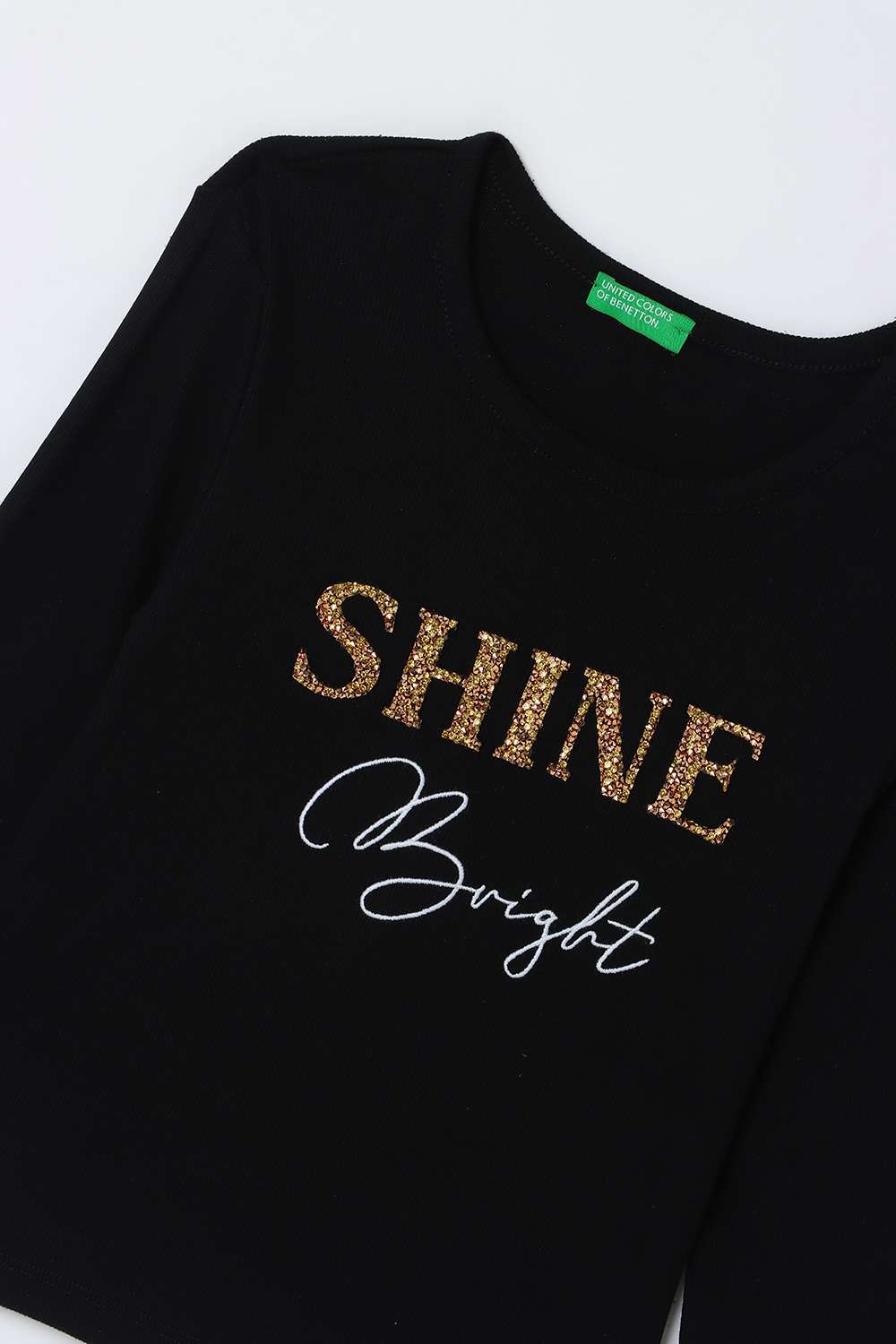 Blended-Fabric-Regular-Fit-Girls-T-Shirt