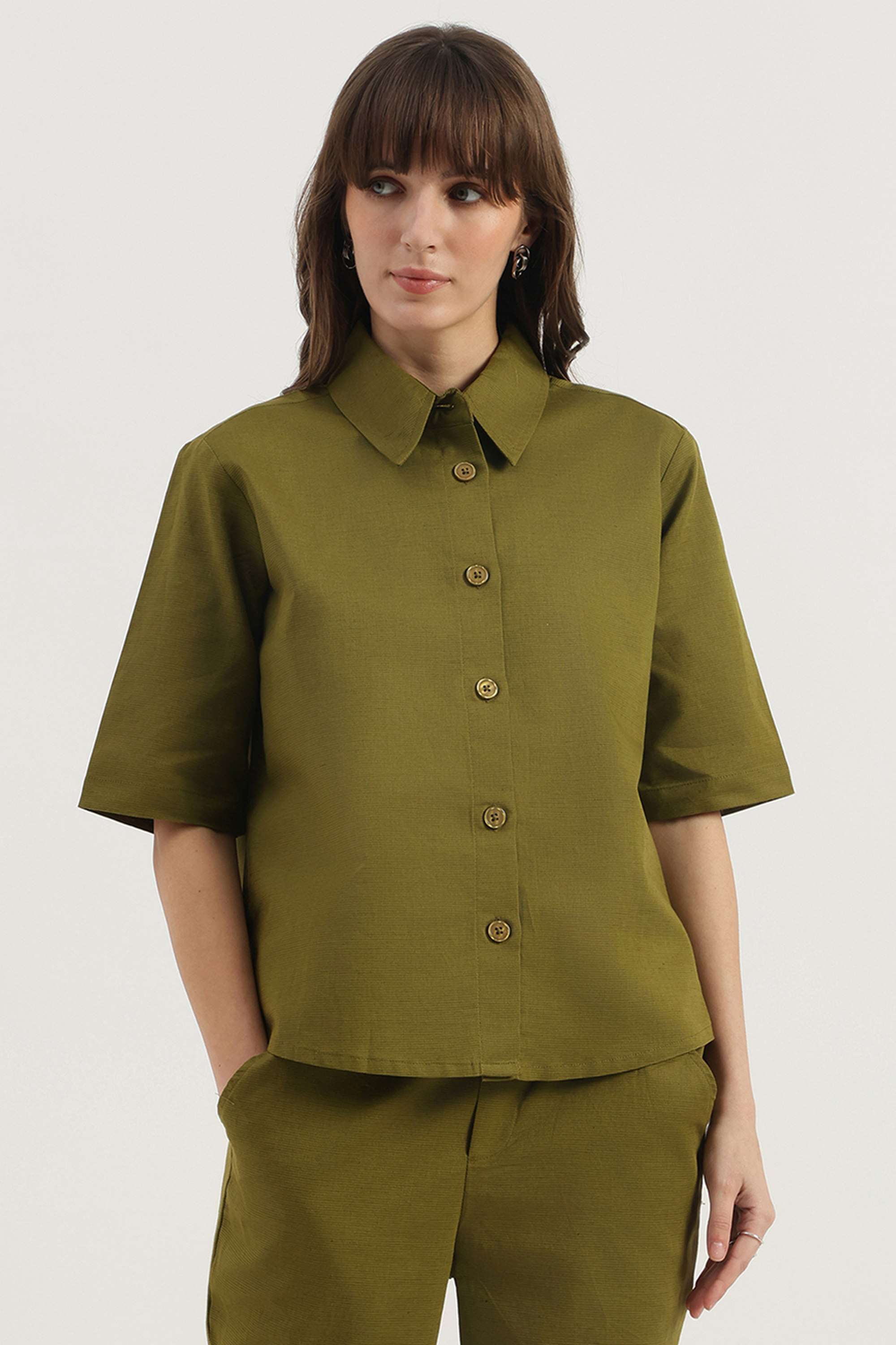 Printed-Blended-Fabric-Women-s-Casual-Wear-Shirt