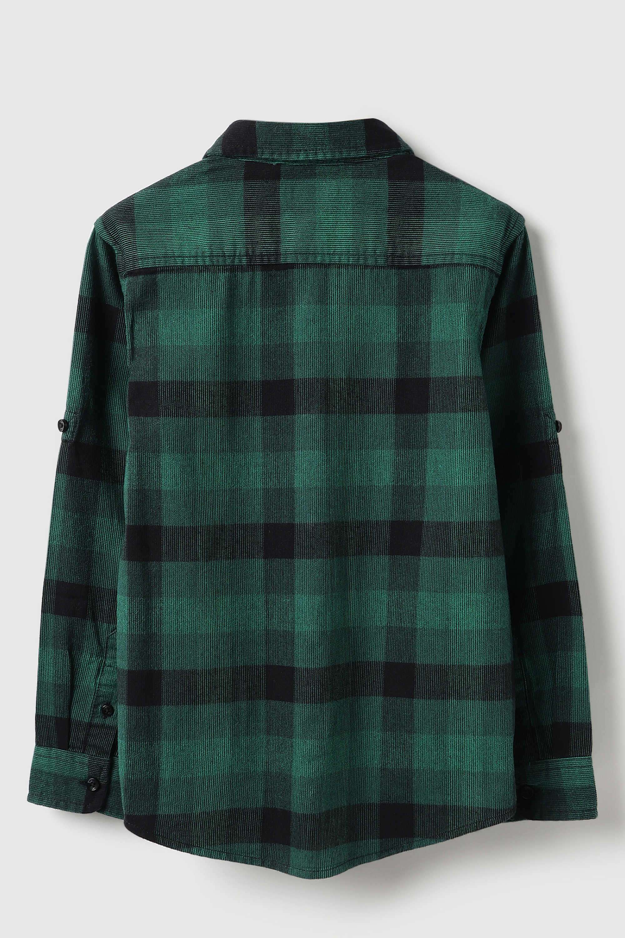 Checks-Cotton-Blend-Classic-Collar-Boys-Shirt