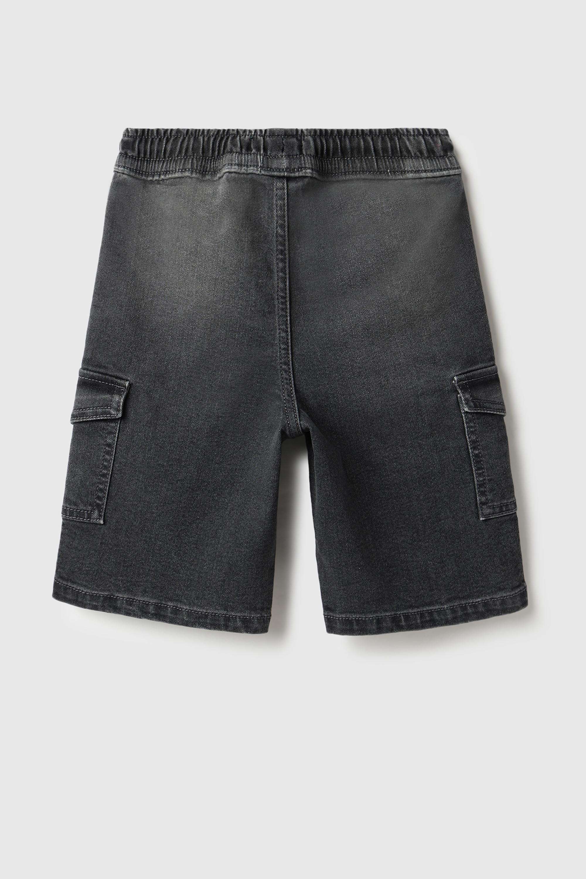 Solid-Blended-Fabric-Regular-Fit-Boy-s-Shorts