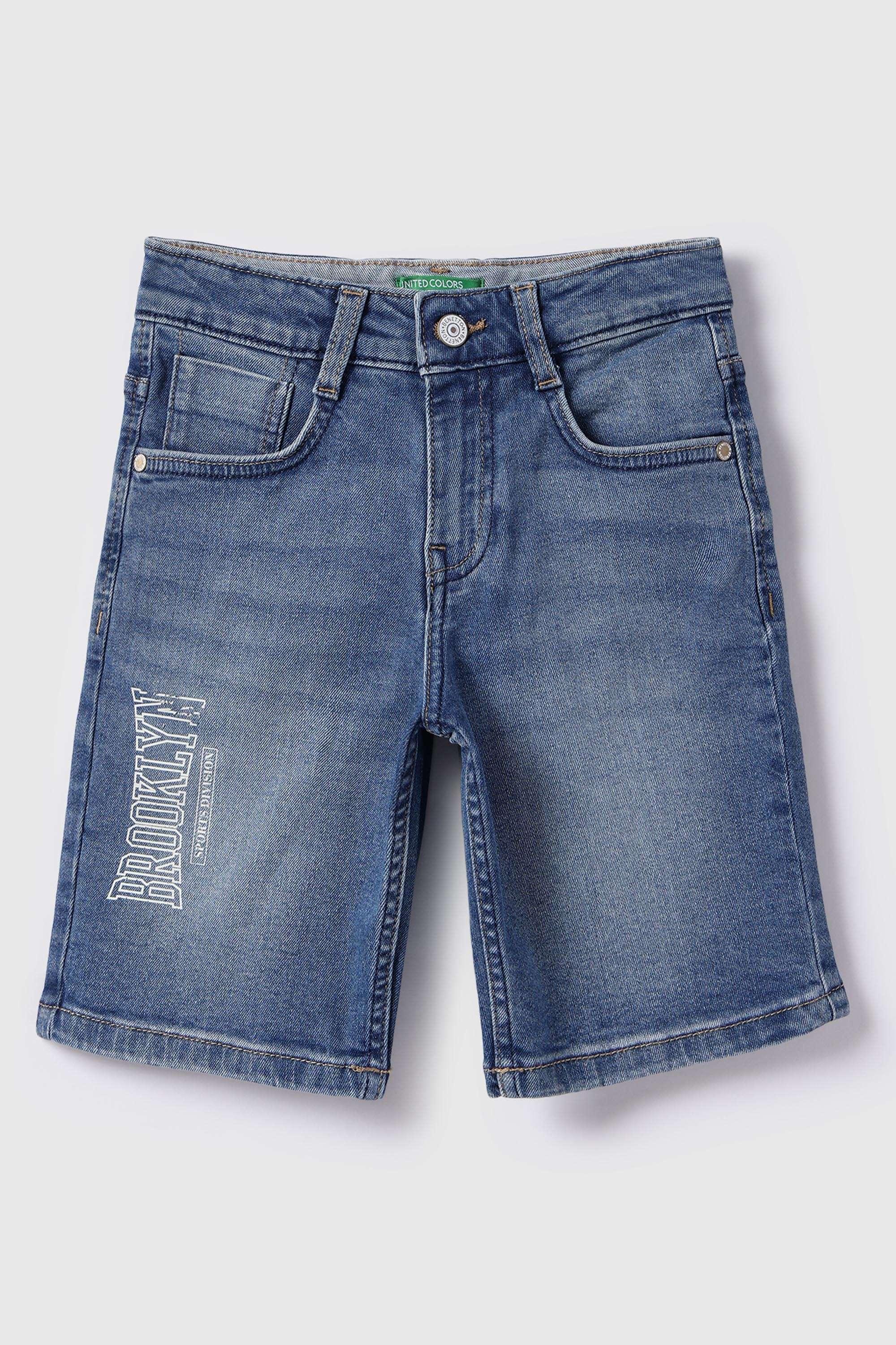 Solid-Blended-Fabric-Regular-Fit-Boy-s-Shorts