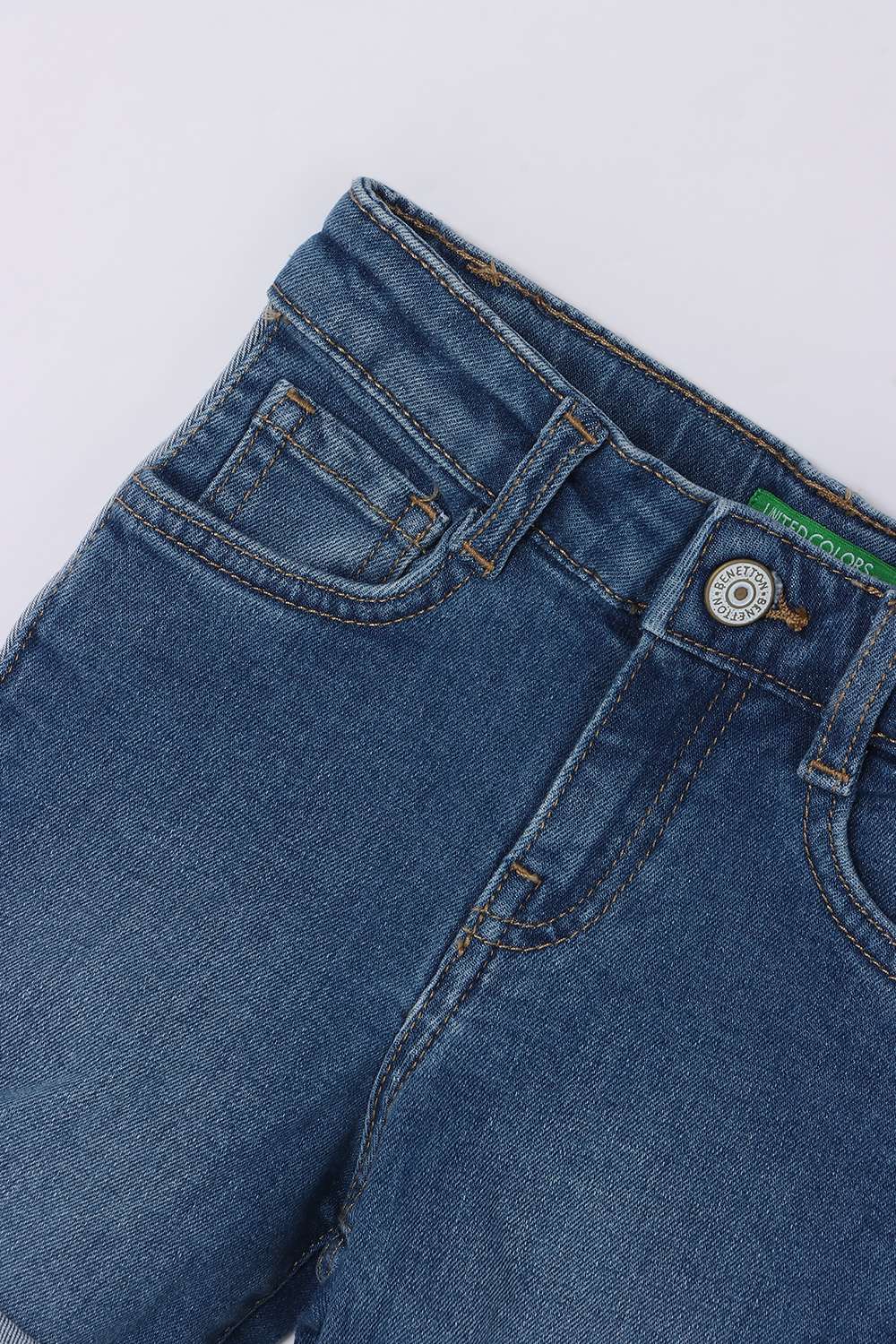 Solid-Blended-Fabric-Regular-Fit-Unisex-Shorts