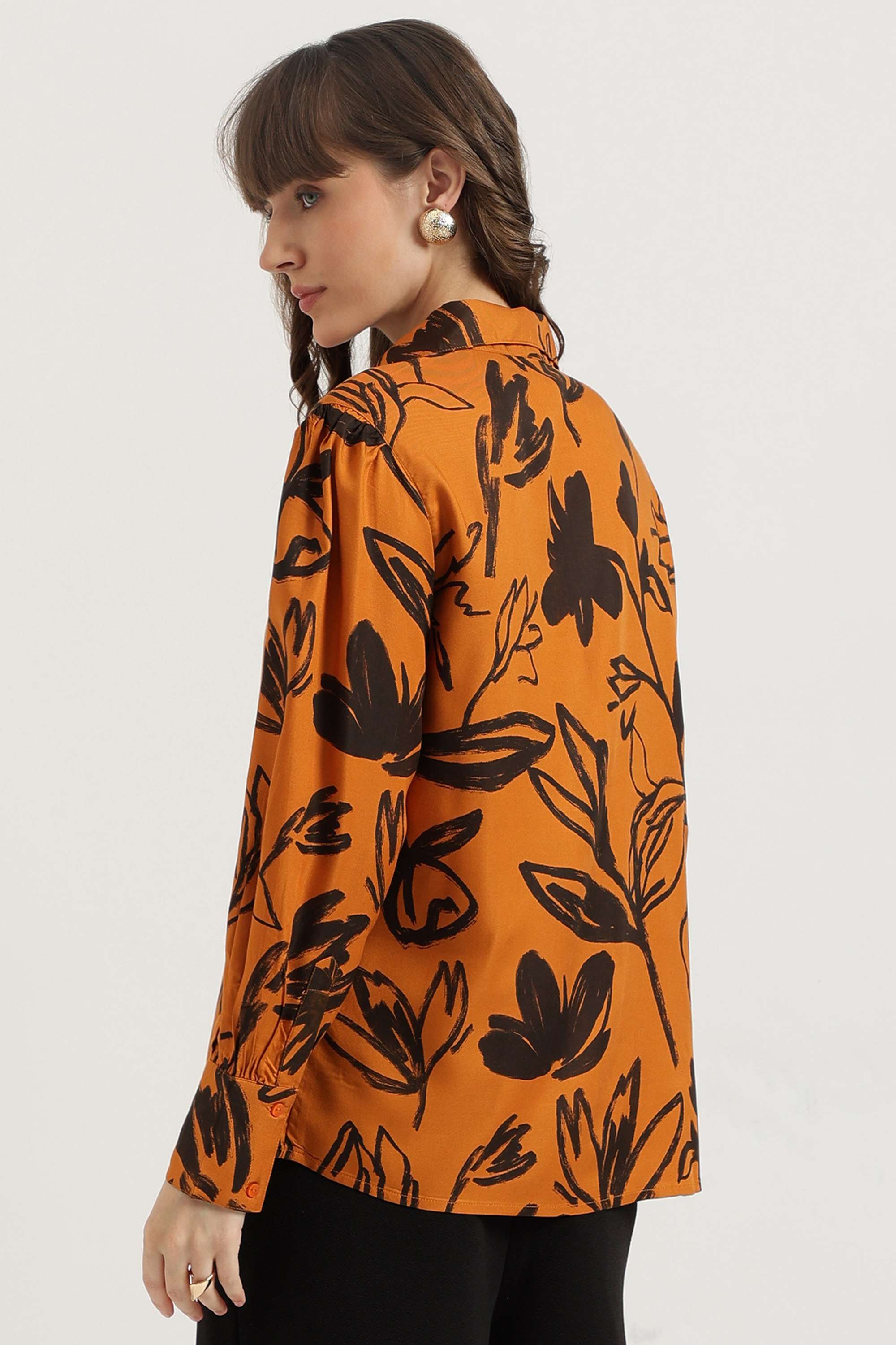 Printed-Blended-Fabric-Women-s-Casual-Wear-Shirt