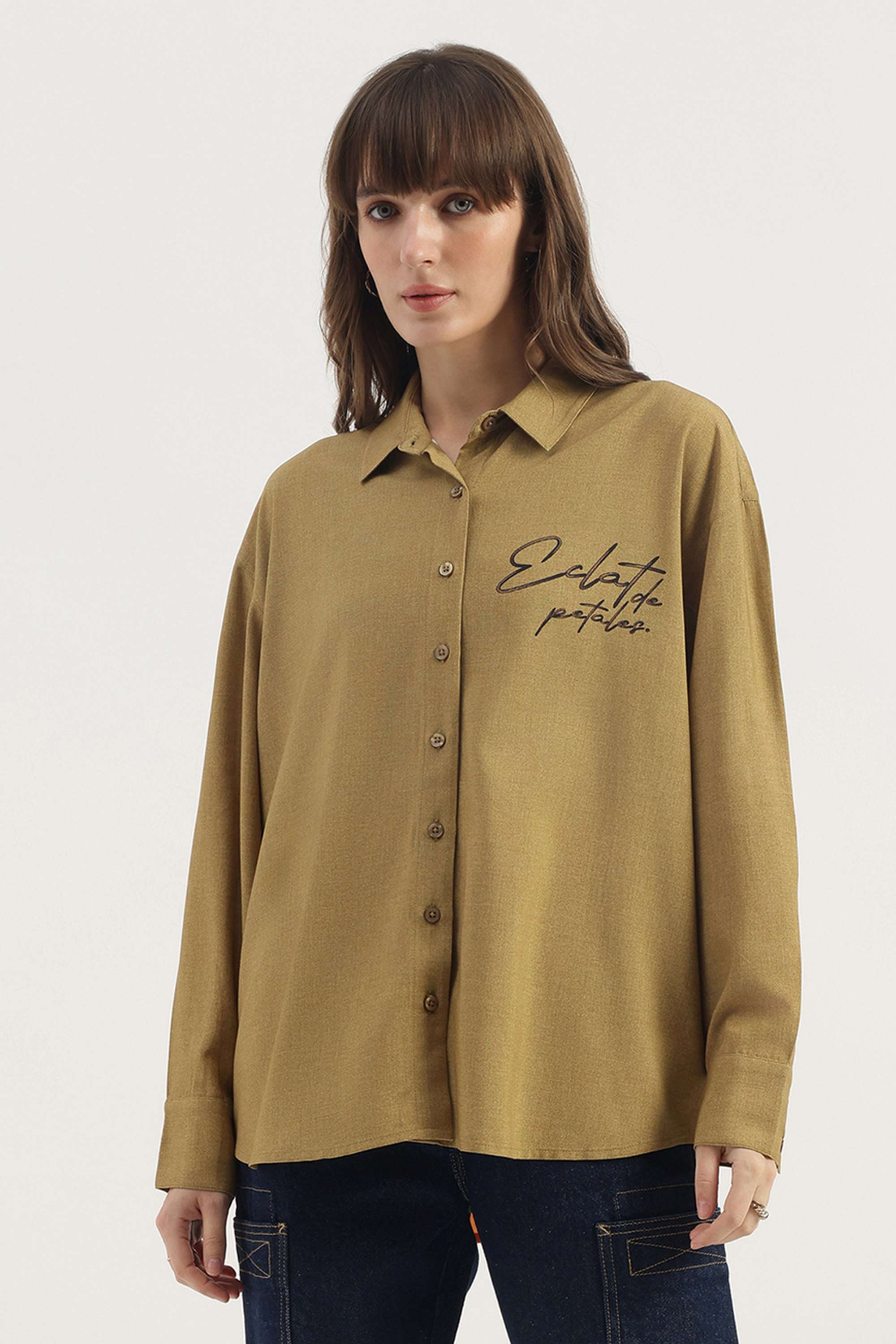 Printed-Blended-Fabric-Women-s-Casual-Wear-Shirt