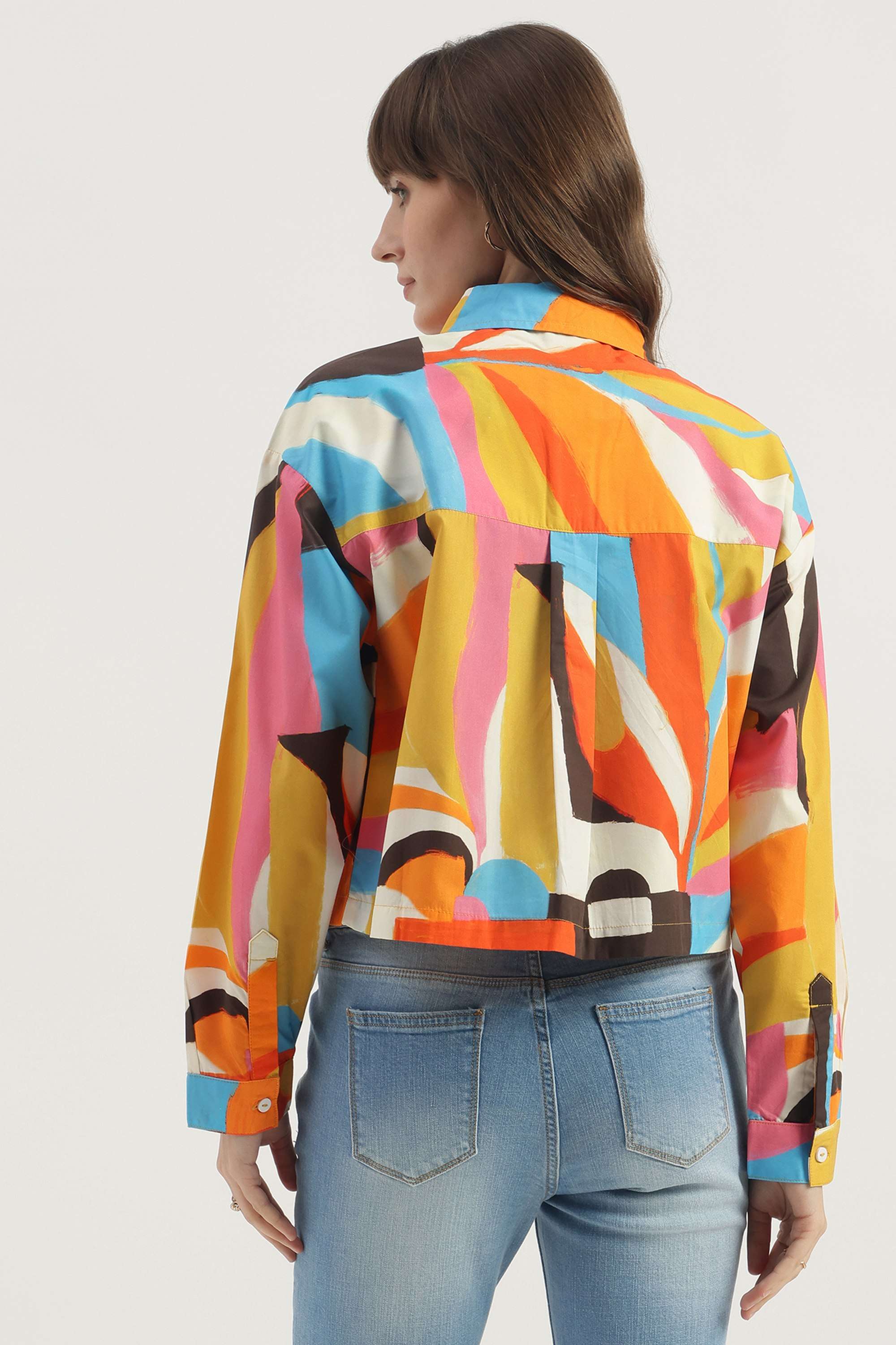 Printed-Blended-Fabric-Women-s-Casual-Wear-Shirt