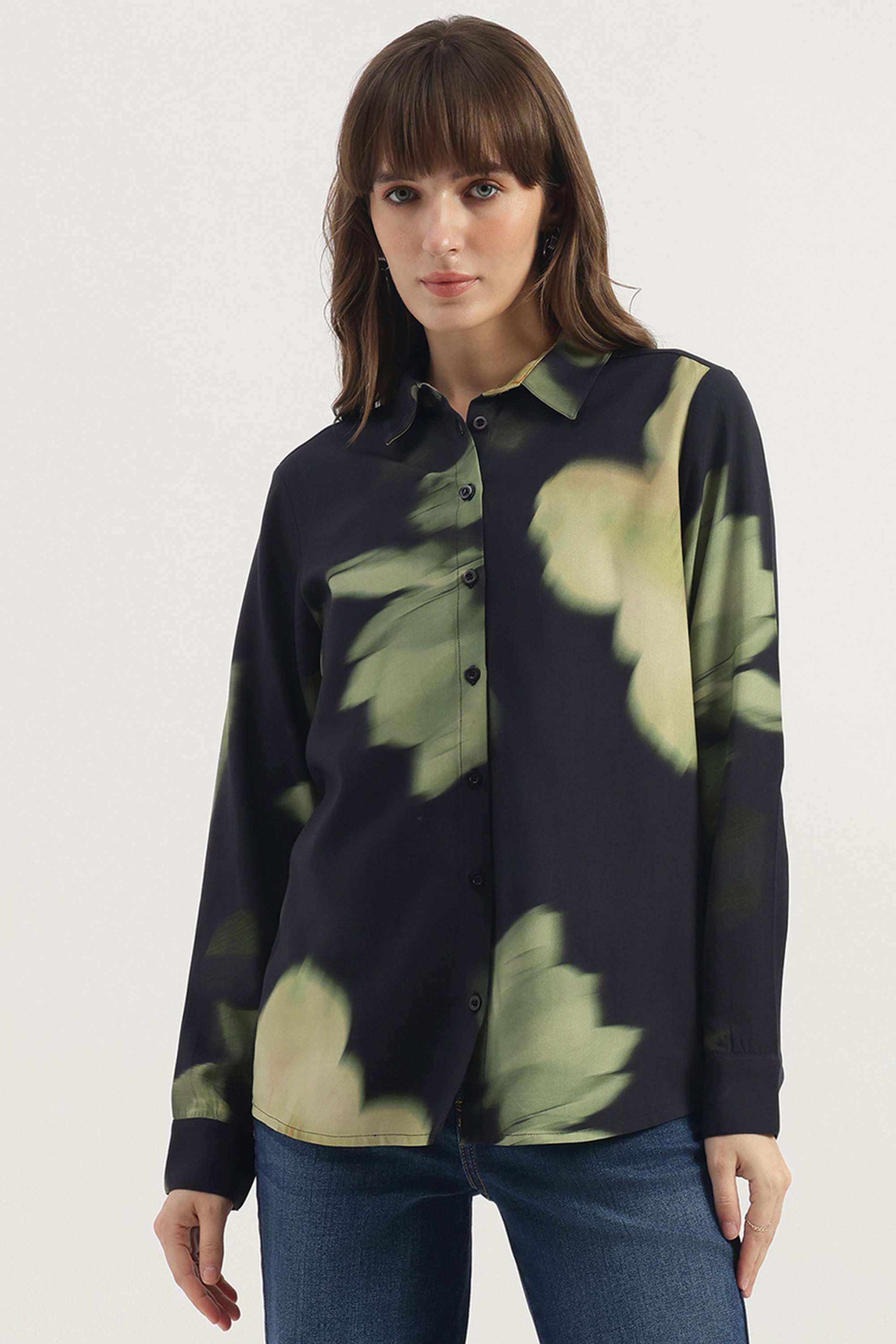 Printed-Blended-Fabric-Women-s-Casual-Wear-Shirt
