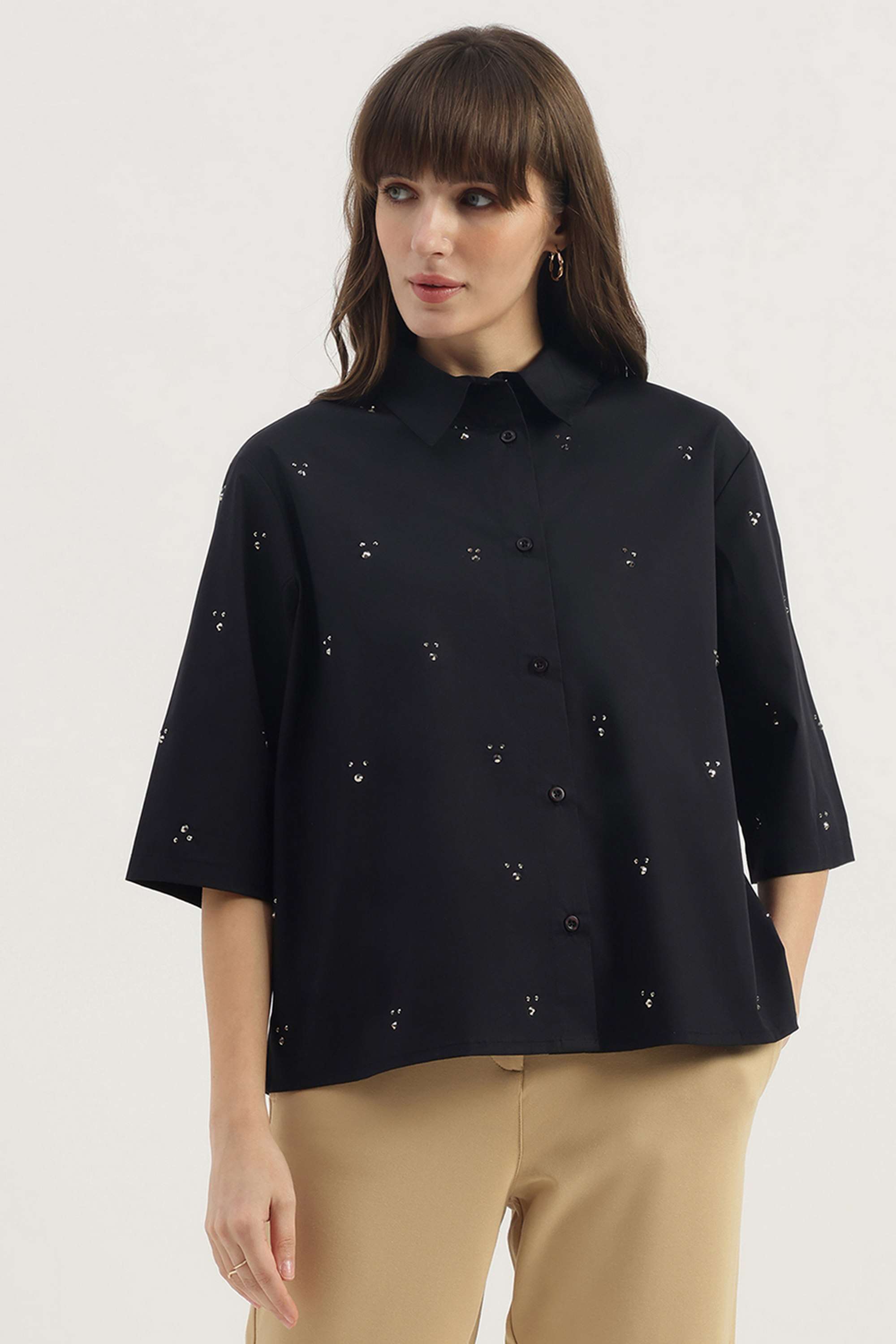 Printed-Blended-Fabric-Women-s-Casual-Wear-Shirt