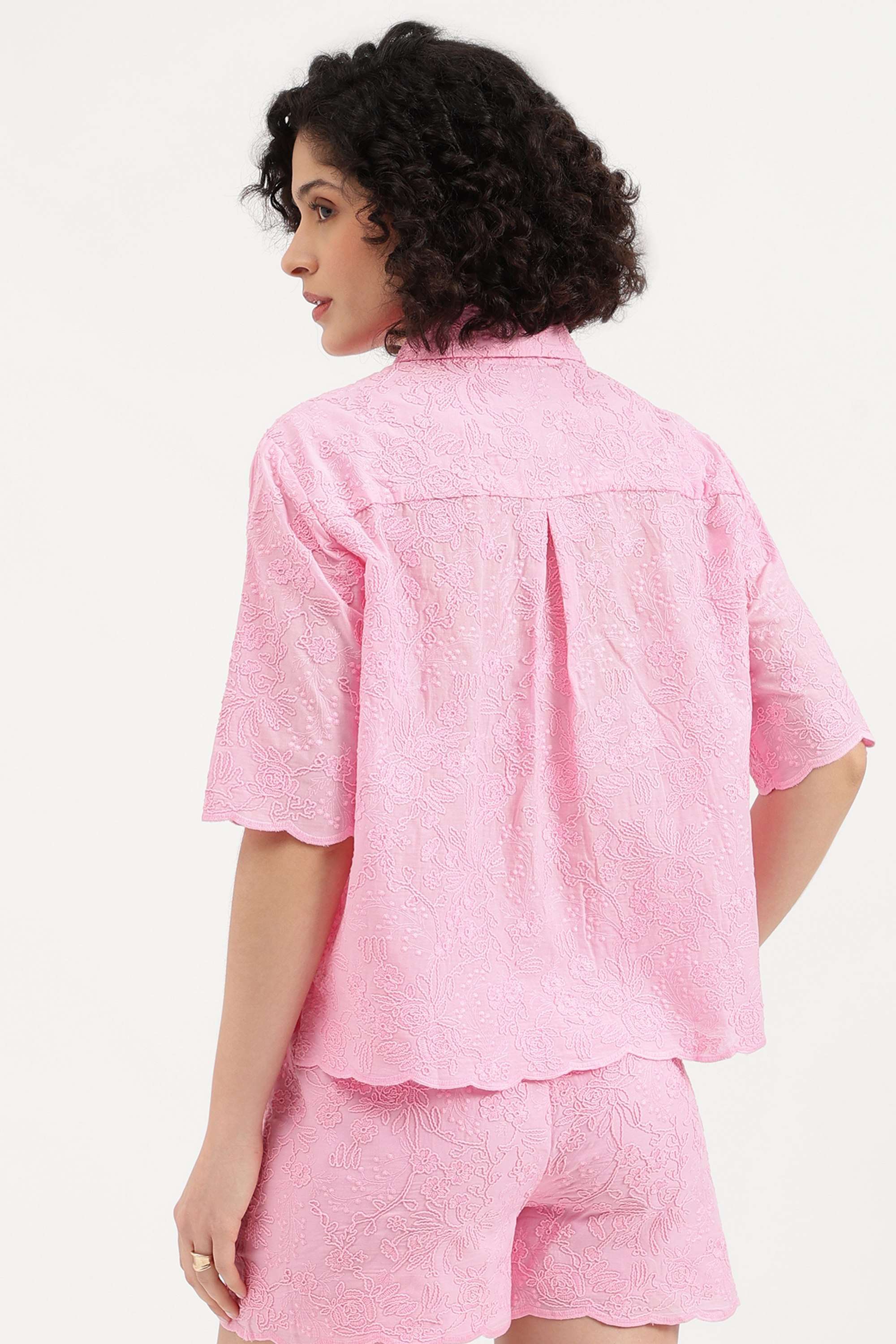 Printed-Blended-Fabric-Women-Casual-Wear-Shirt