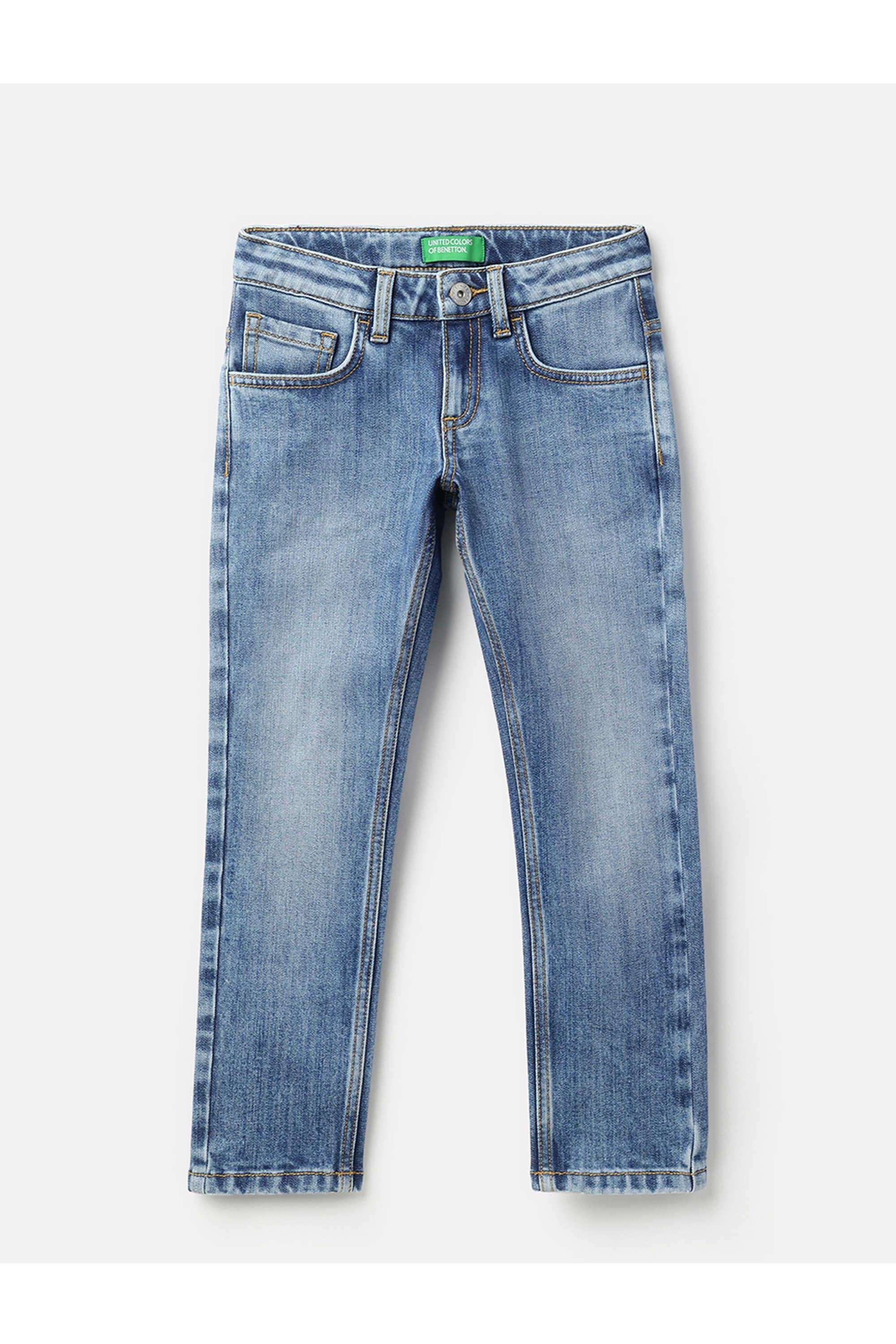 Solid-Cotton-Blend-Slim-Fit-Boys-Jeans
