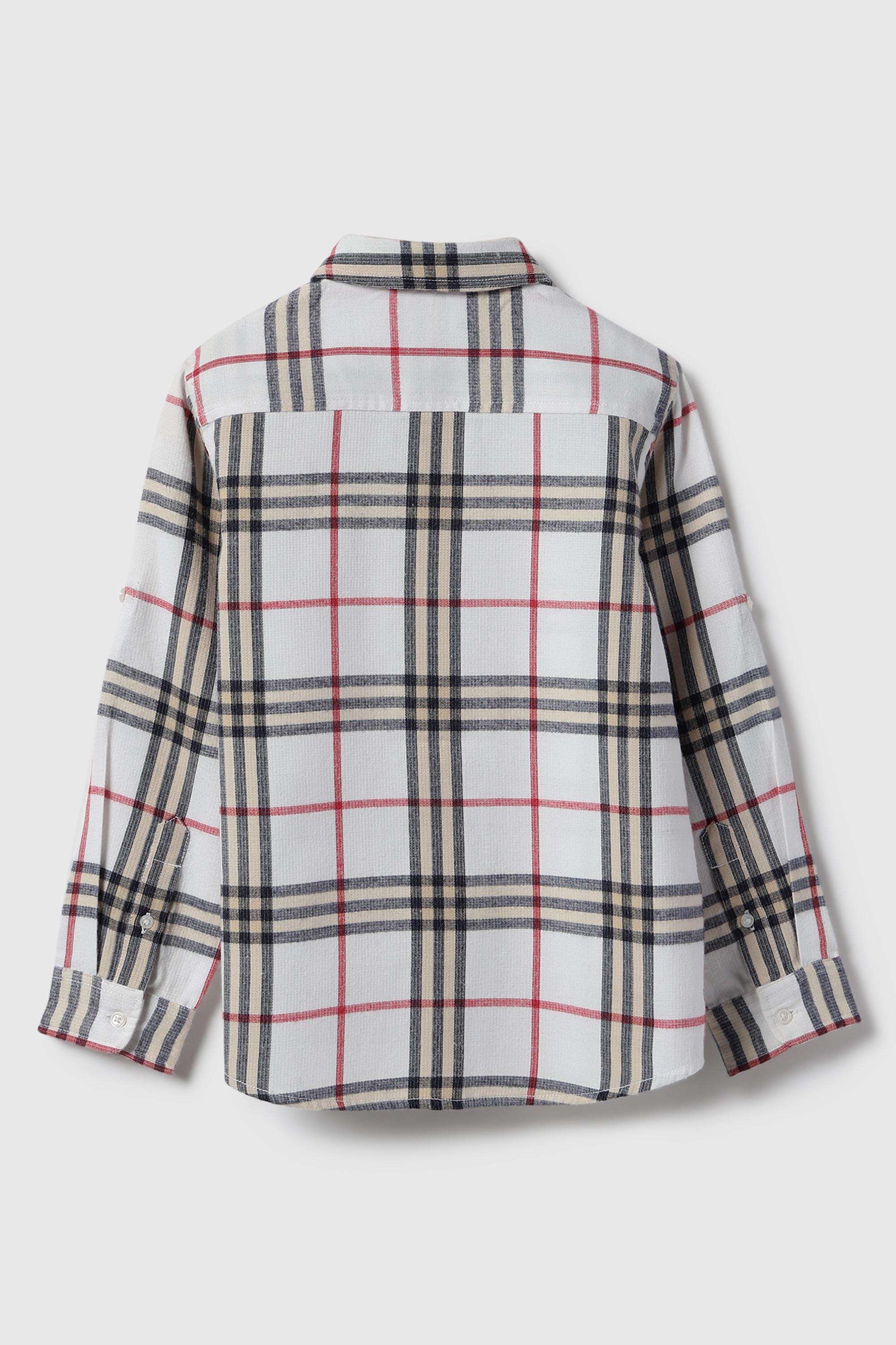 Checks-Poly-Cotton-Collared-Boy-s-Shirt