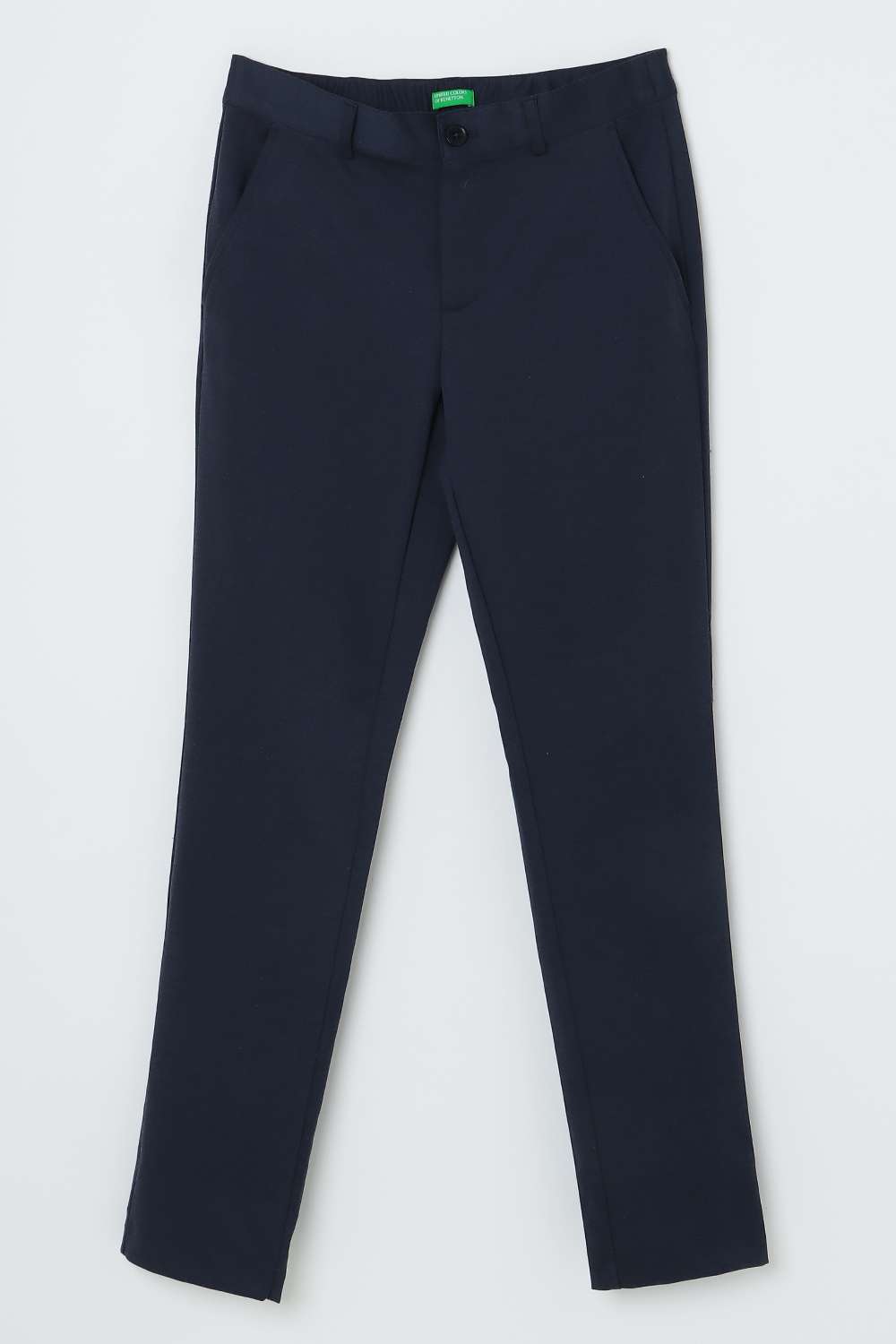 Solid-Blended-Fabric-Regular-Fit-Unisex-Trousers