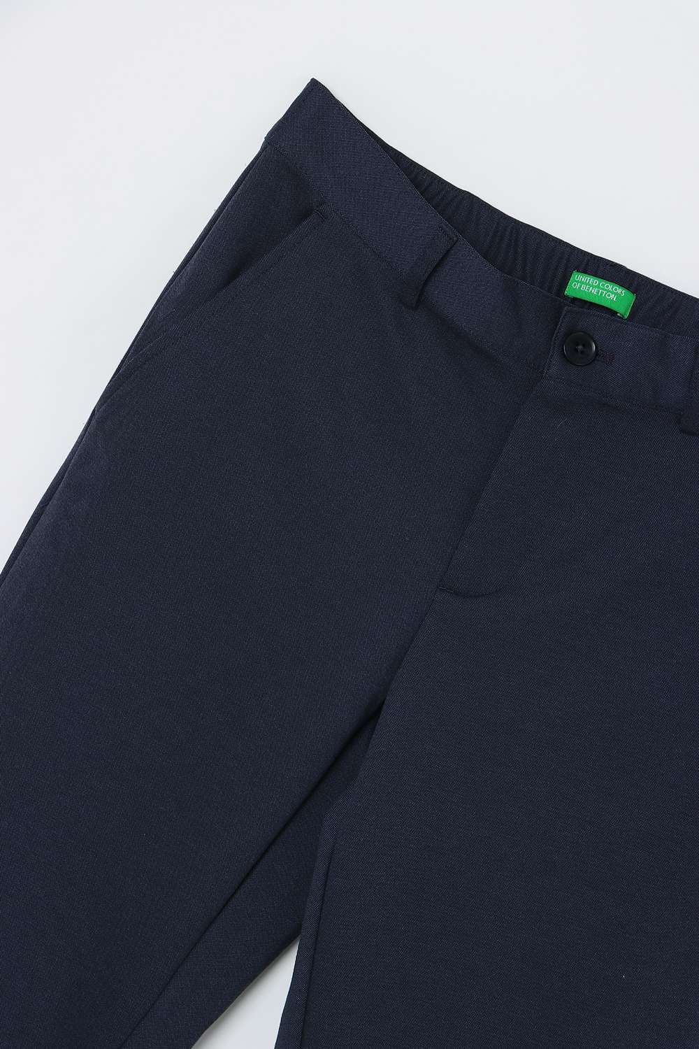 Solid-Blended-Fabric-Regular-Fit-Unisex-Trousers