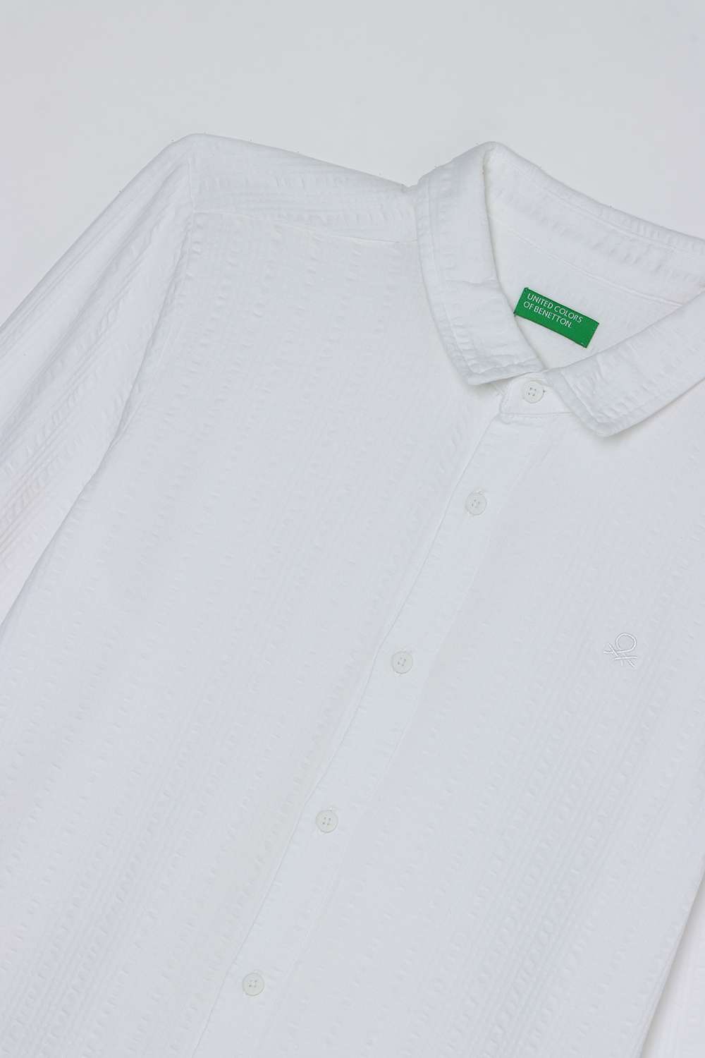 Solid-Blended-Fabric-Classic-Collar-Unisex-Shirt