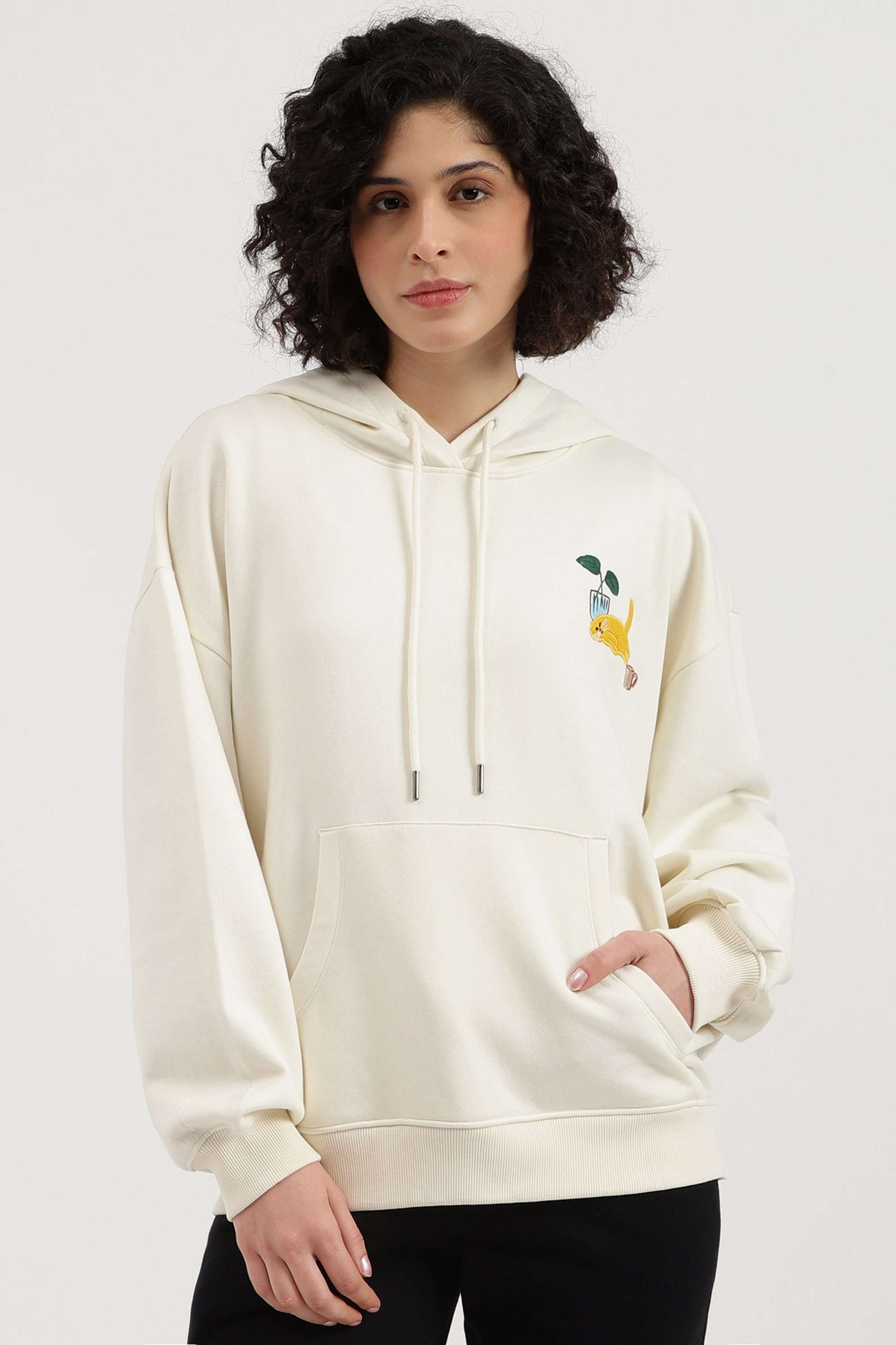 Printed-Blended-Fabric-Women-s-Sweatshirt