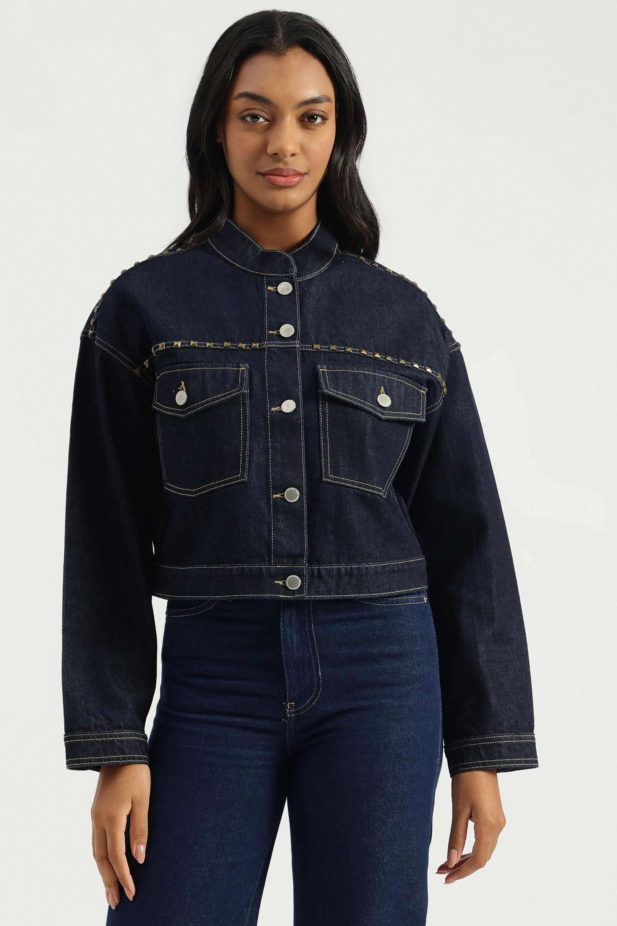 Blended-Fabric-Women-s-Casual-Wear-Jacket