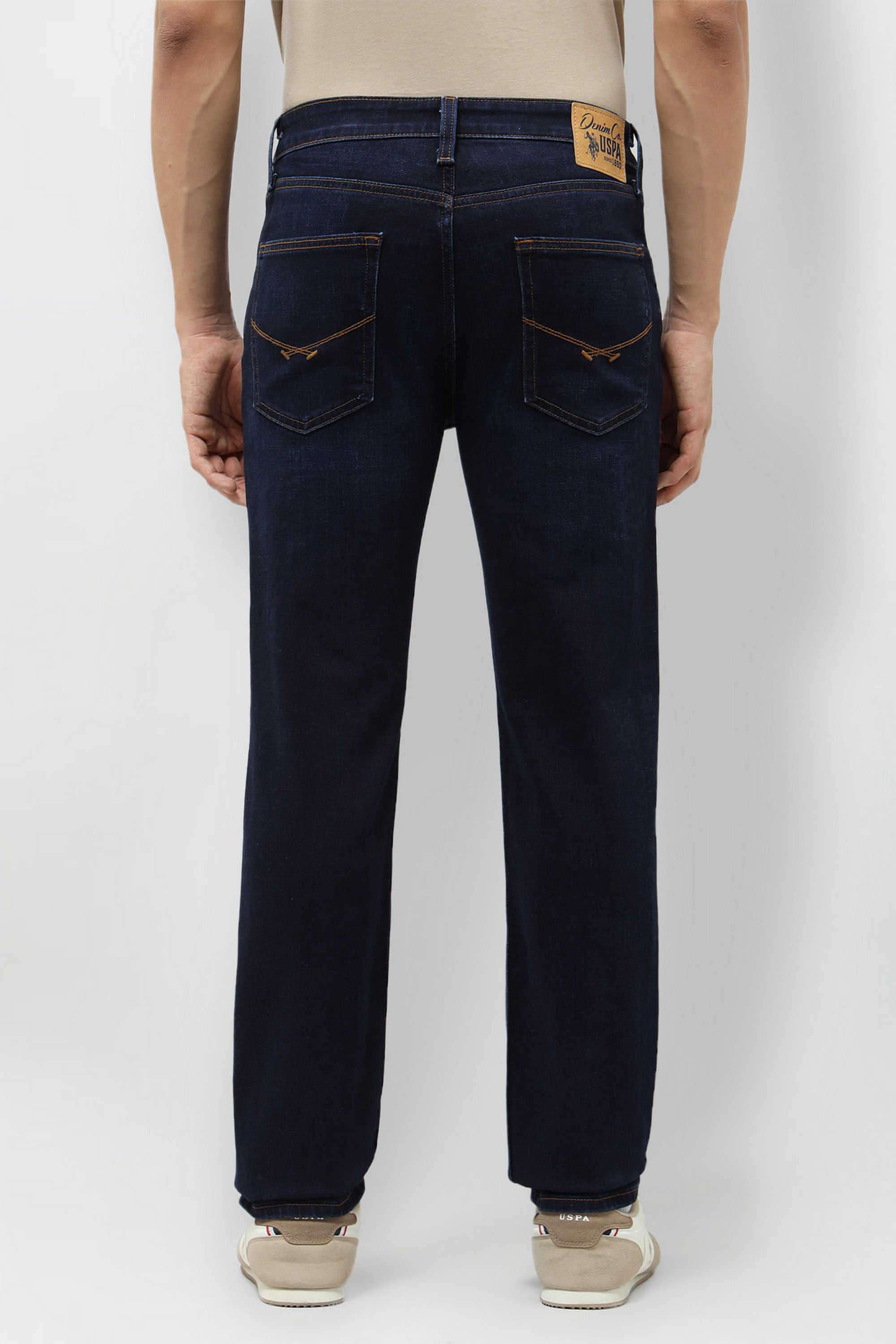 Solid-Cotton-Straight-Fit-Men-s-Jeans