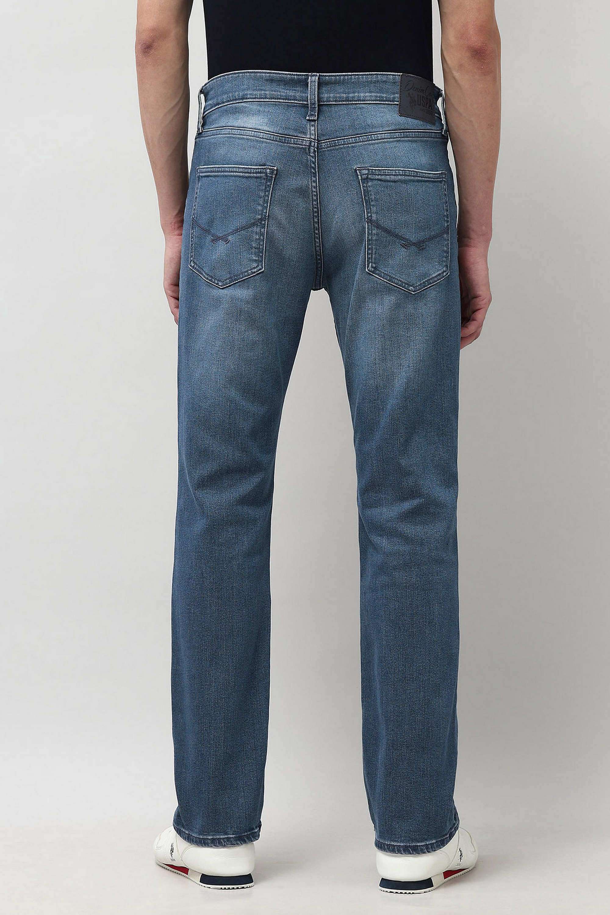 Light-Wash-Cotton-Straight-Fit-Men-s-Jeans