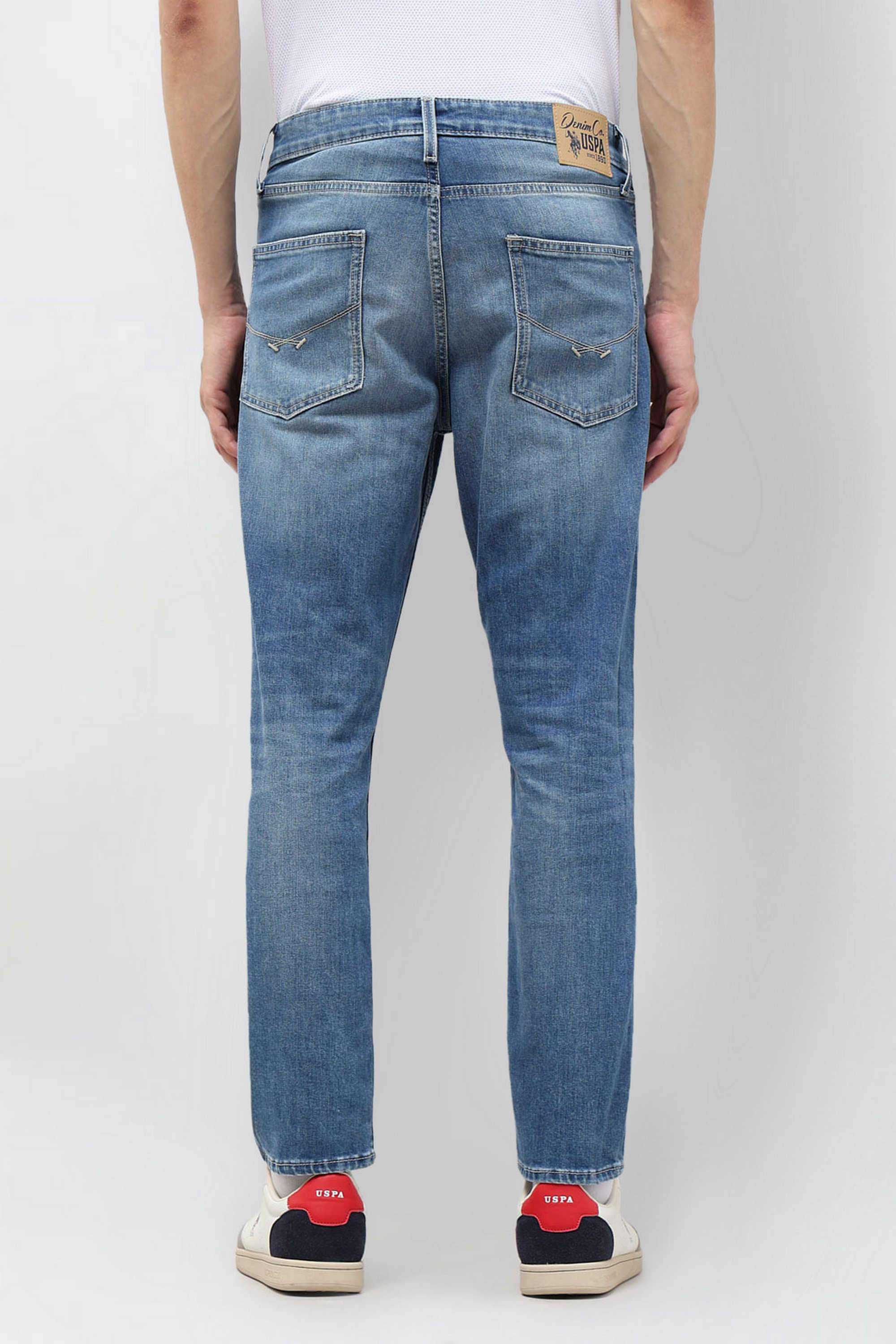 Solid-Cotton-Tapered-Fit-Men-s-Jeans