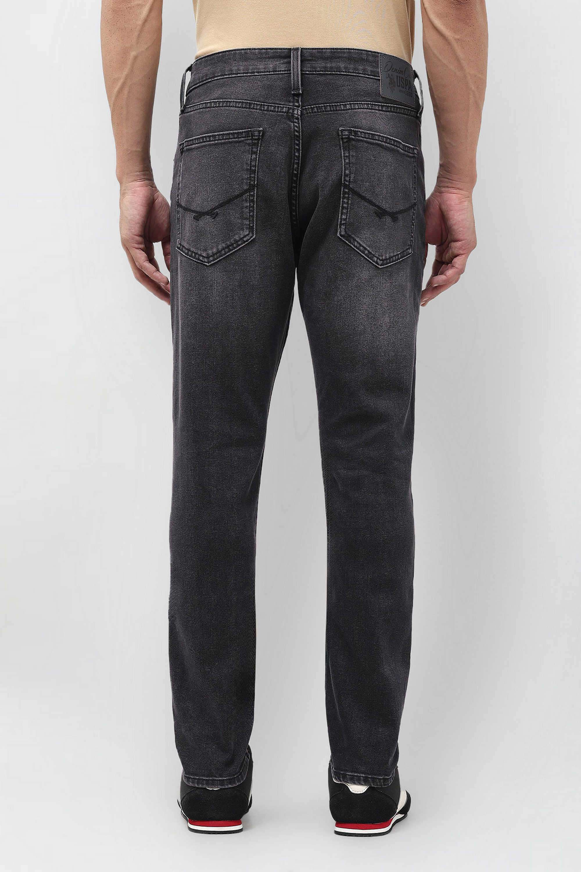 Solid-Cotton-Tapered-Fit-Men-s-Jeans