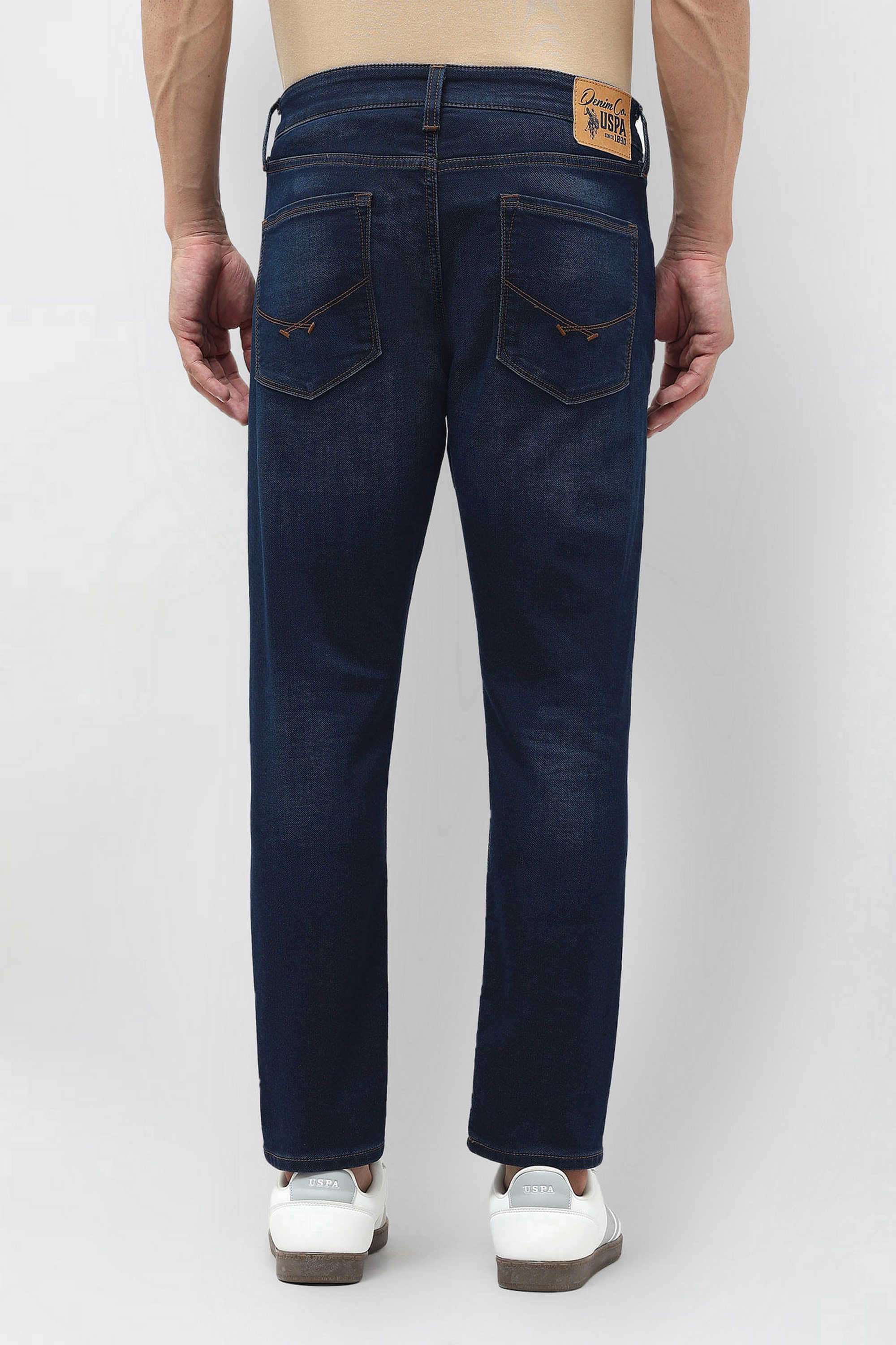 Solid-Cotton-Tapered-Fit-Men-s-Jeans