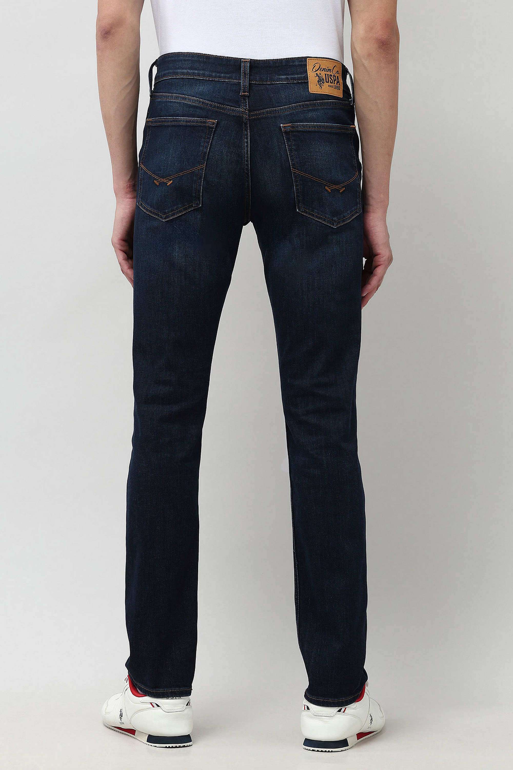Dark-Wash-Cotton-Skinny-Fit-Men-s-Jeans