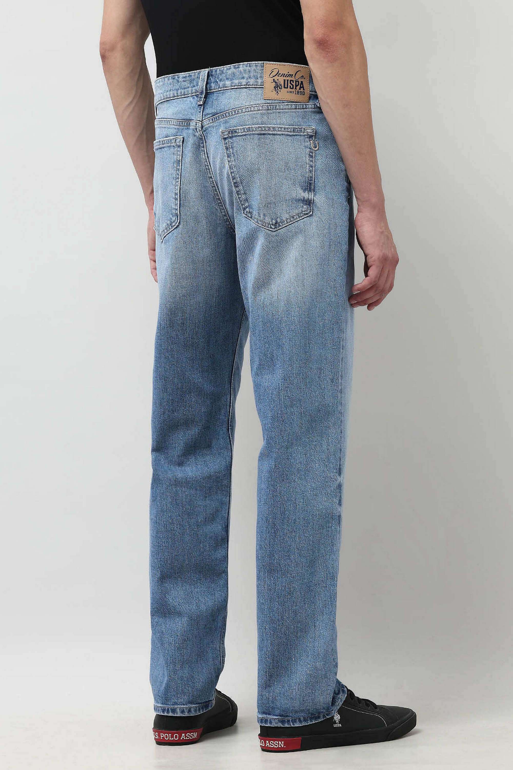 Light-Wash-Cotton-Regular-Fit-Men-s-Jeans