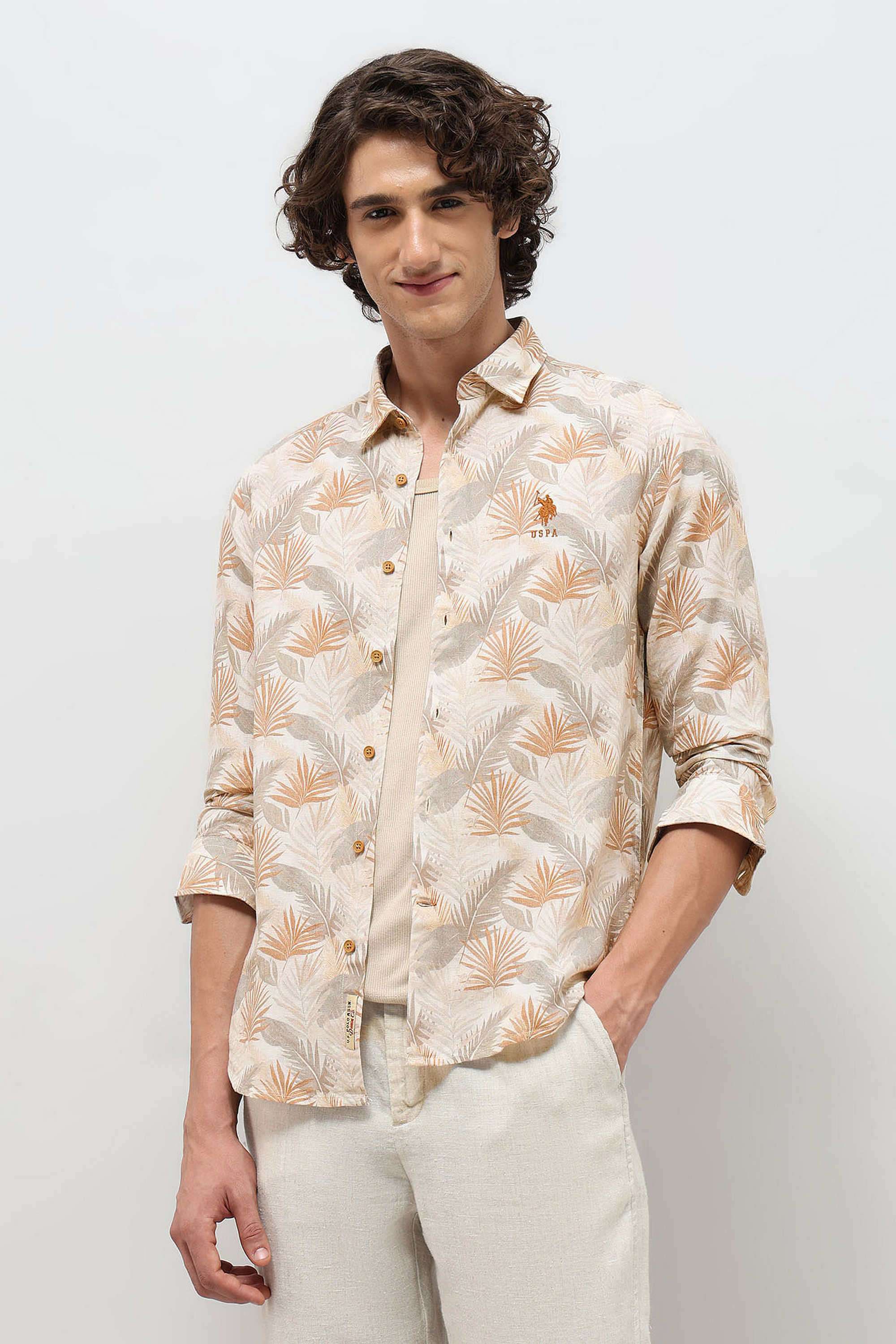 Abstract-Cotton-Regular-Fit-Men-s-Shirt