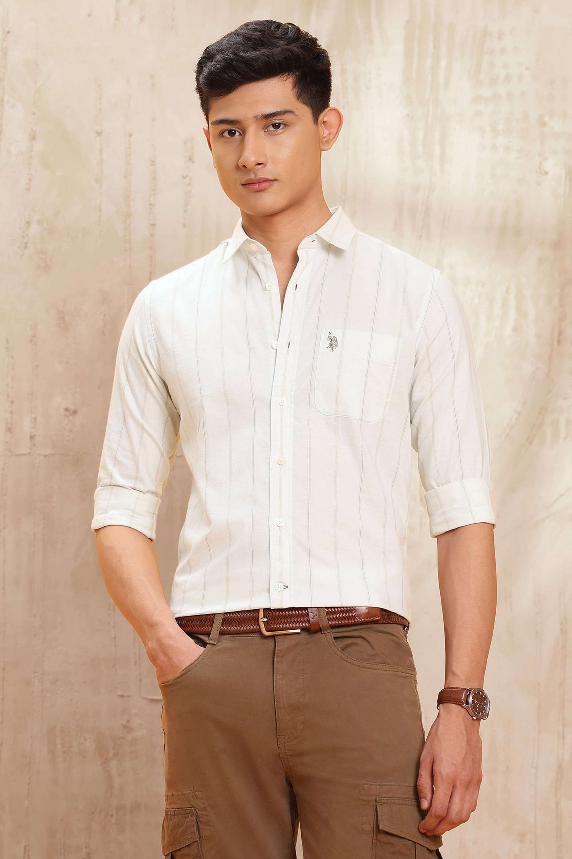 Stripes-Cotton-Regular-Fit-Men-s-Casual-Wear-Shirt