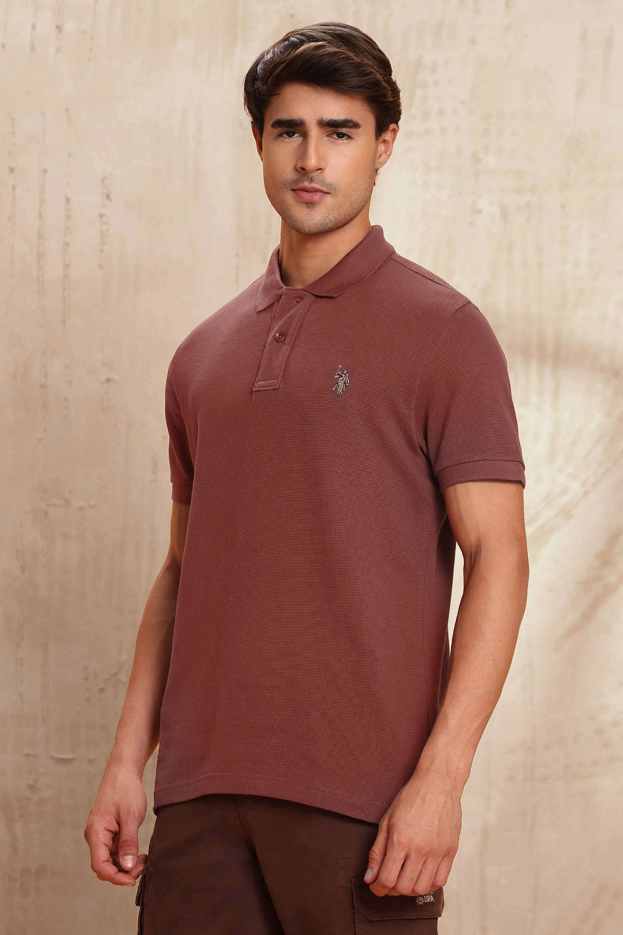 Solid-Cotton-Regular-Fit-Men-Polo-T-Shirt