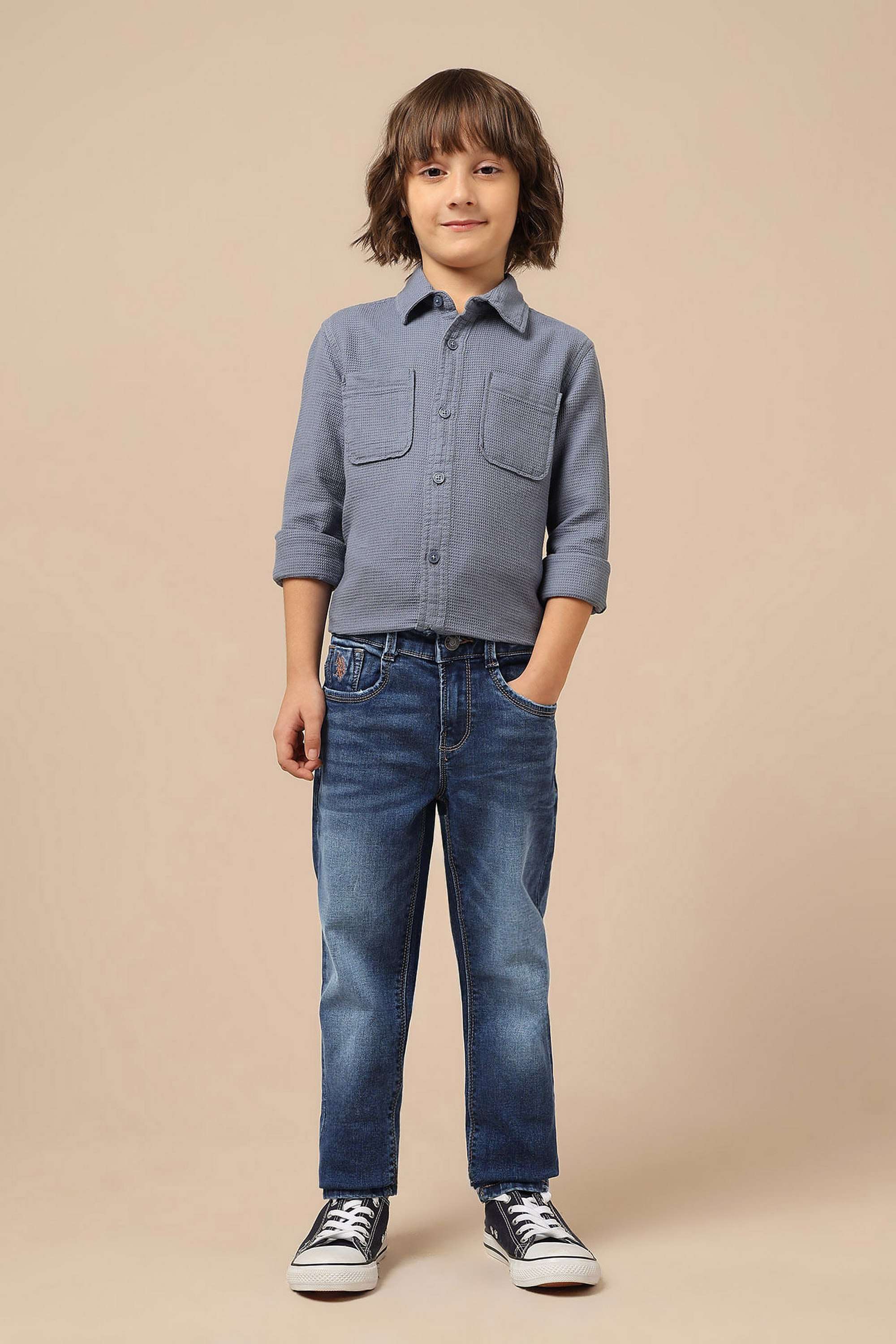 Solid-Cotton-Slim-Fit-Boys-Jeans