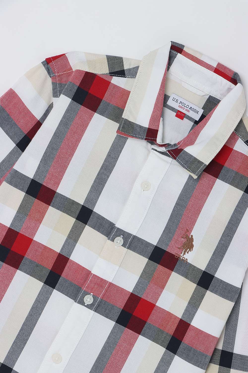 Checks-Cotton-Collared-Boy-s-Shirt