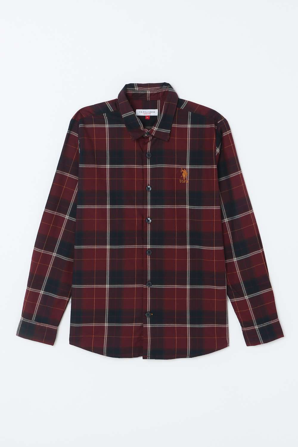 Checks-Cotton-Collared-Boy-s-Shirt