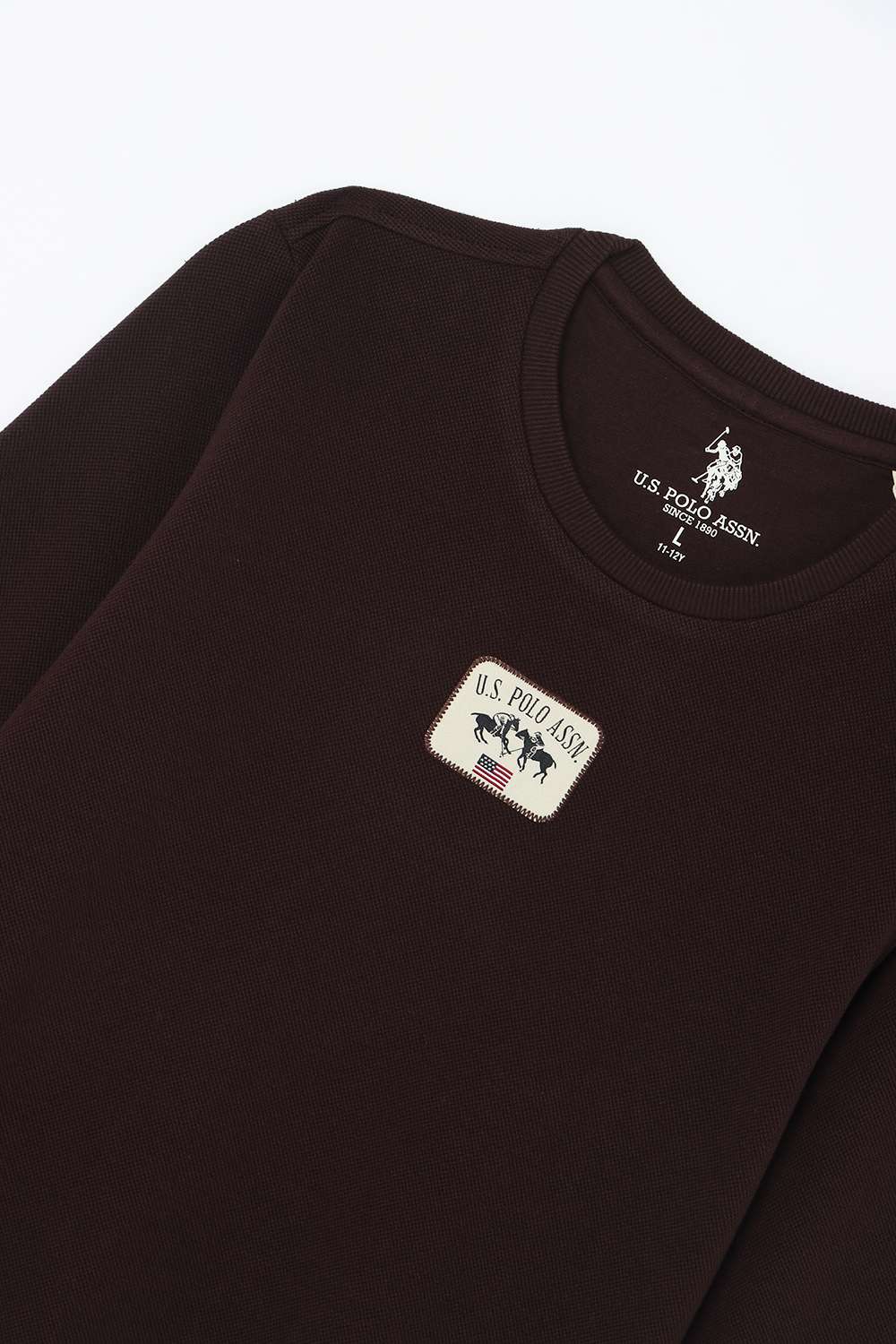 Solid-Cotton-Round-Neck-Boy-s-Sweatshirt