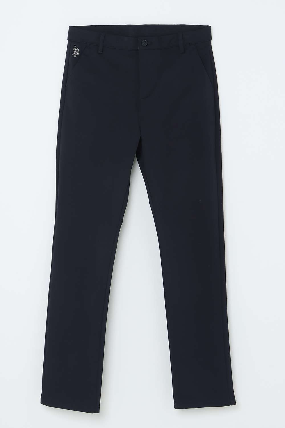 Solid-Cotton-Slim-fit-Boy-s-Trousers