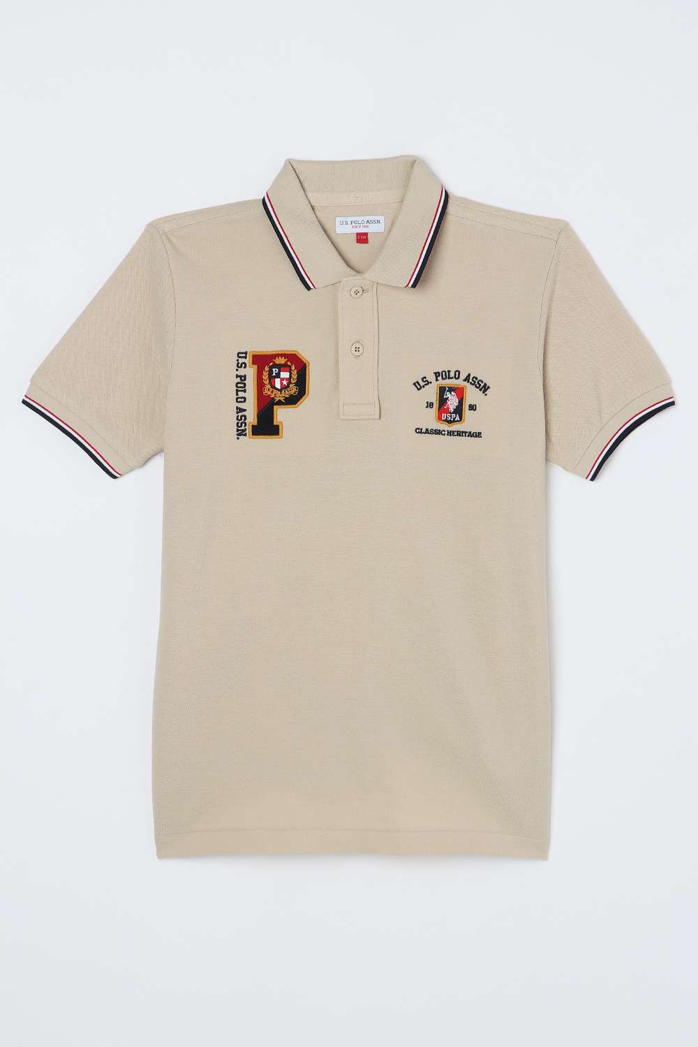 Solid-Cotton-Collared-Boy-s-Shirt