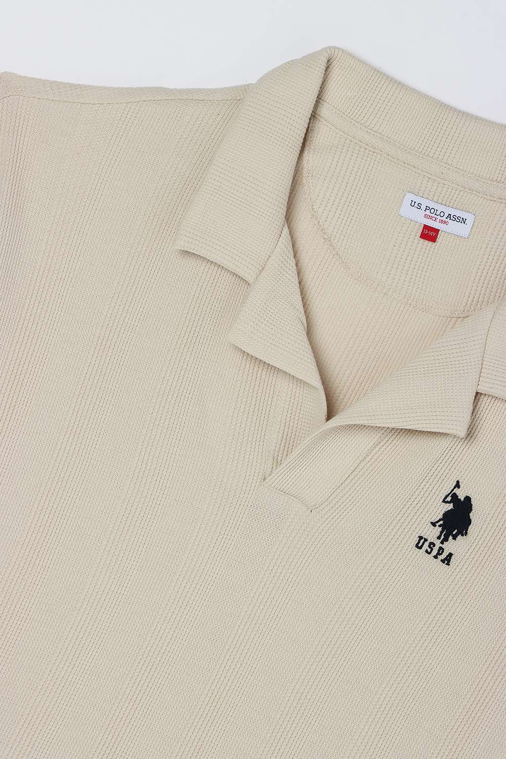 Knitted-Cotton-Collared-Boy-s-Shirt