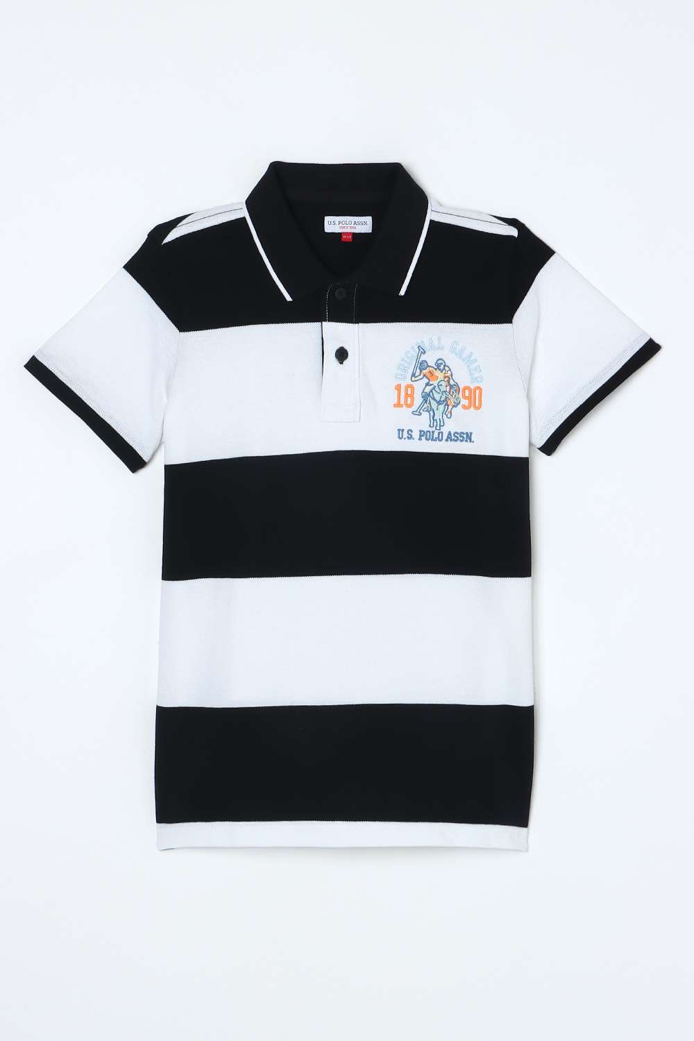 Stripes-Cotton-Collared-Boy-s-Shirt