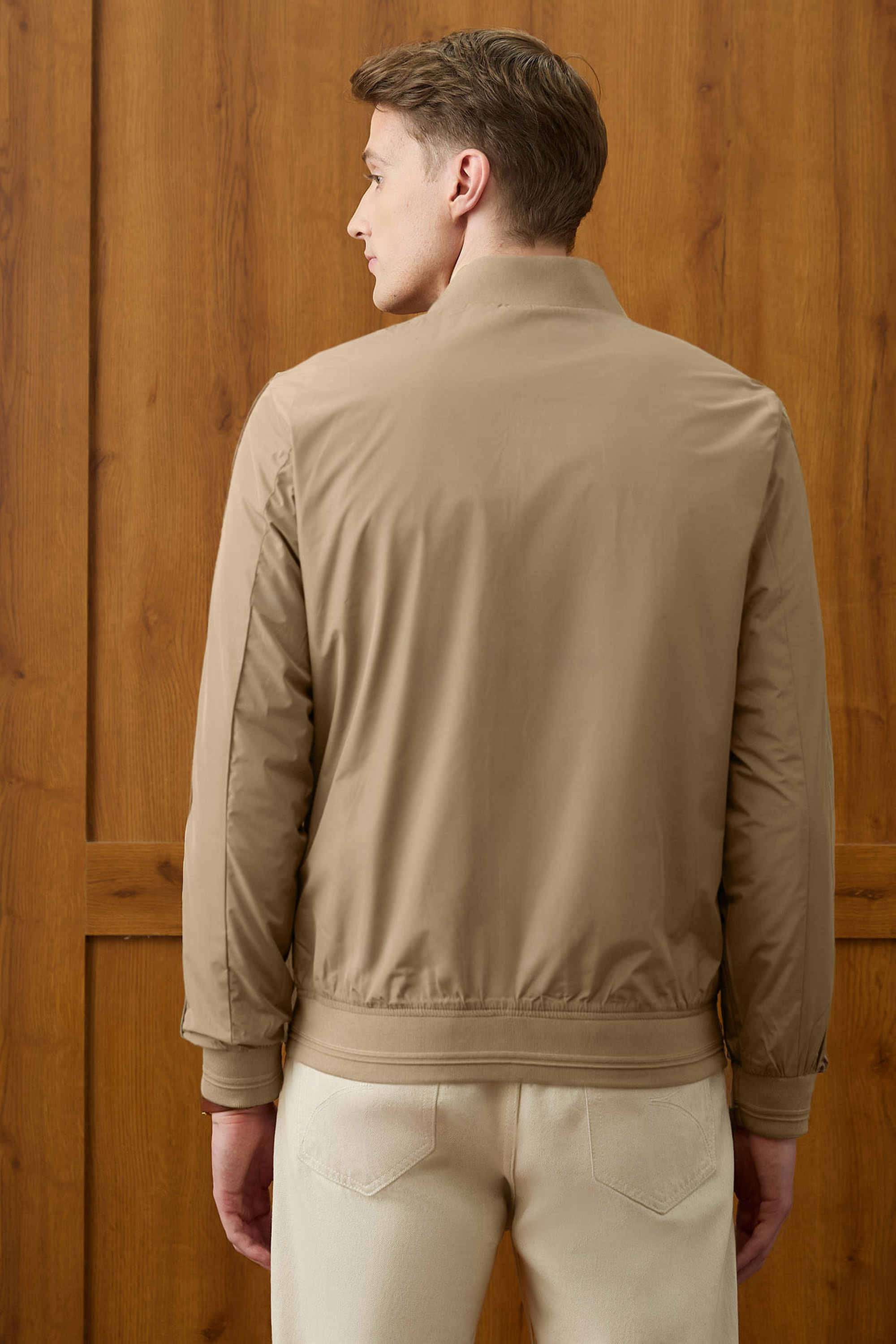 Equestrian-Aisle-Theater-Stripes-Zipper-Regular-Fit-Men-s-Casual-Wear-Jacket
