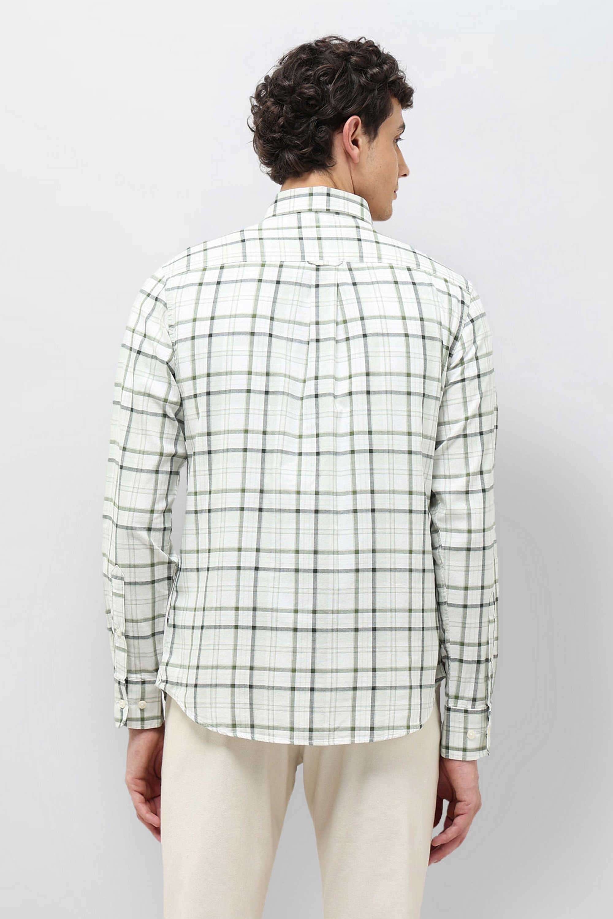 Checks-Cotton-Regular-Fit-Men-s-Casual-Shirt
