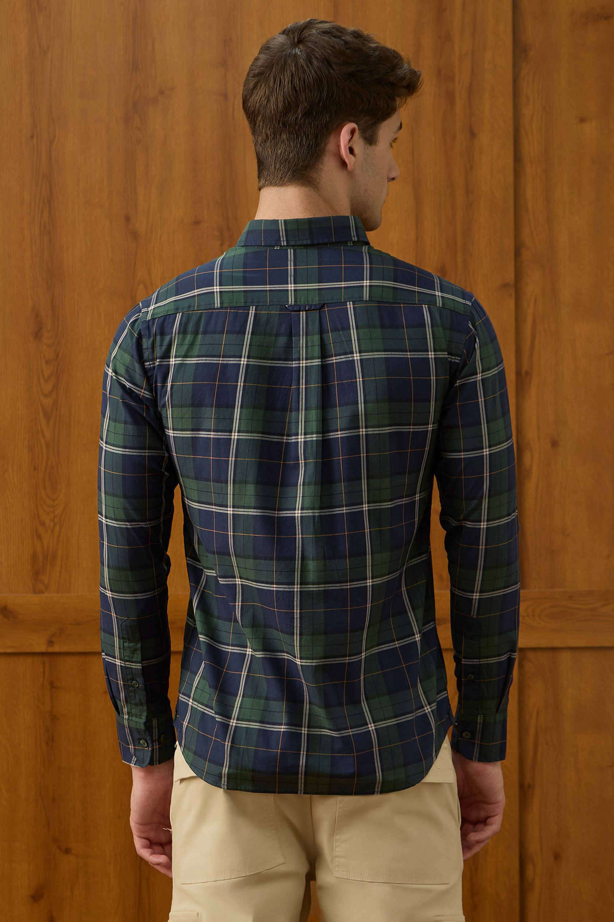 Varsity-Theatre-Checks-Cotton-Super-Slim-Fit-Men-s-Casual-Wear-Shirt