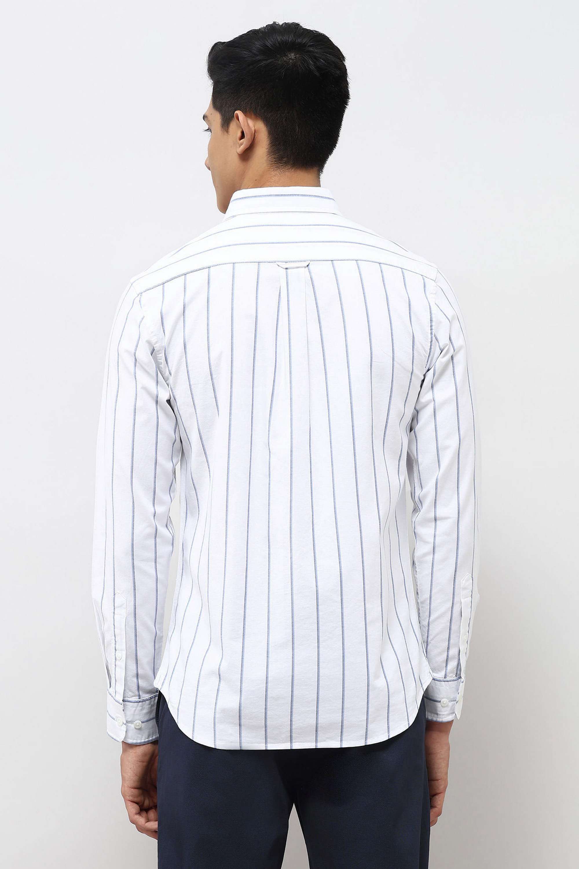 Stripes-Cotton-Super-Slim-Fit-Men-s-Casual-Wear-Shirt